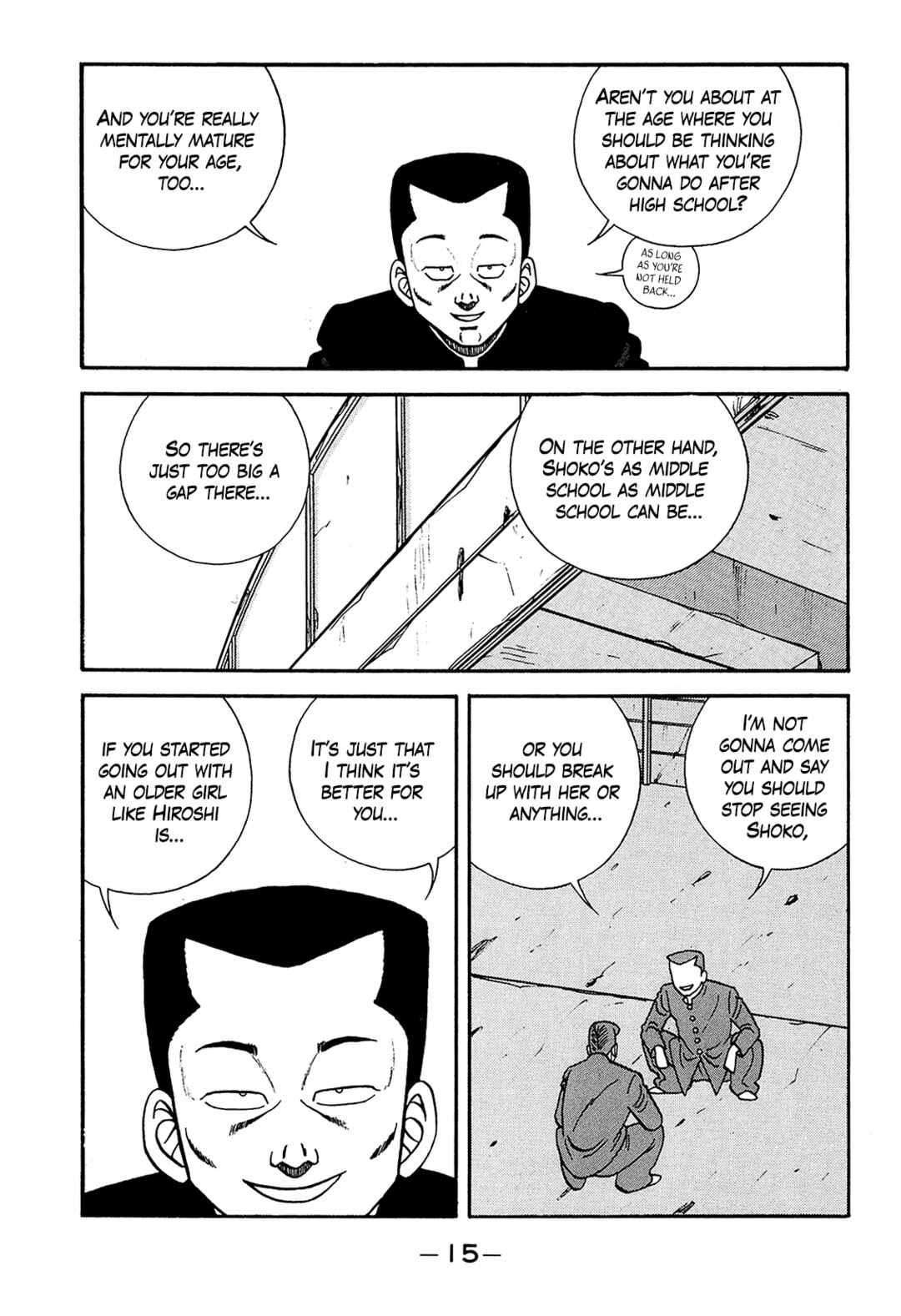Be-bop High School Chapter 184 - Page 15