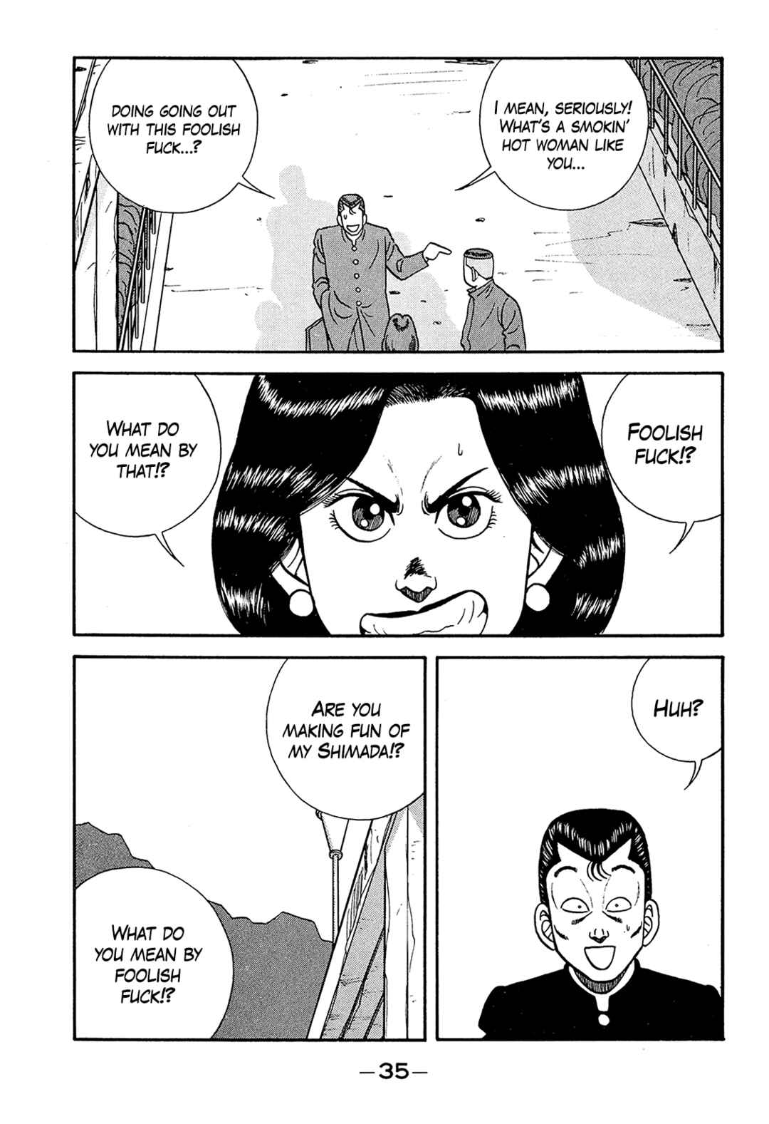 Be-bop High School Chapter 184 - Page 35