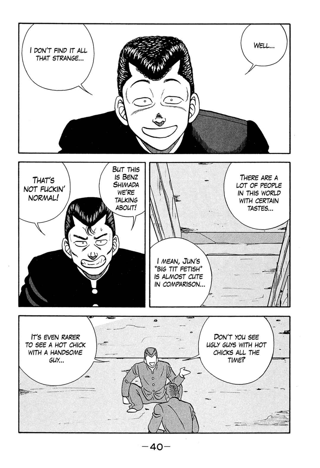 Be-bop High School Chapter 184 - Page 40