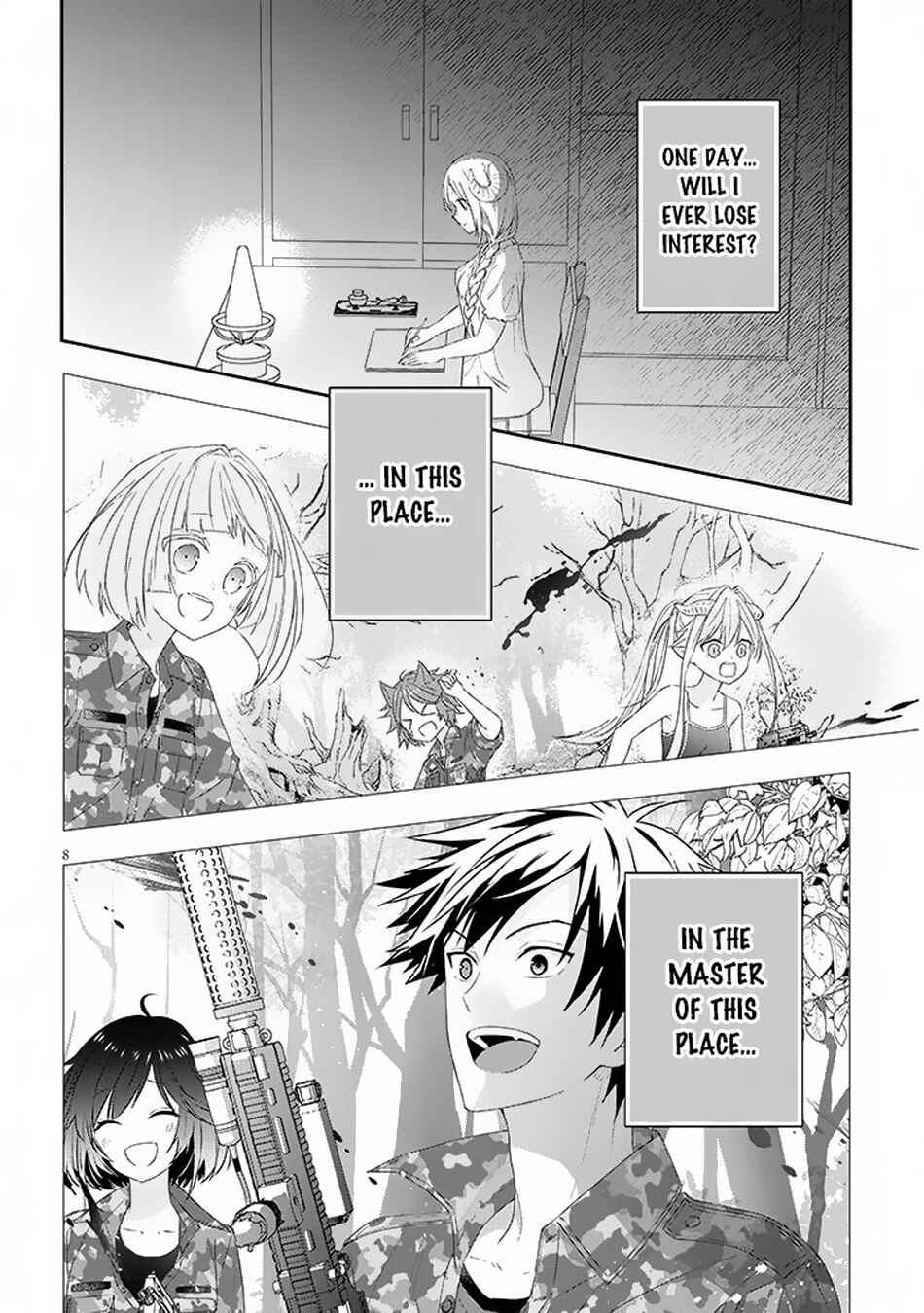Maou ni Natta node, Dungeon Tsukutte Jingai Musume to Honobono Suru Chapter 75.1 - Page 9