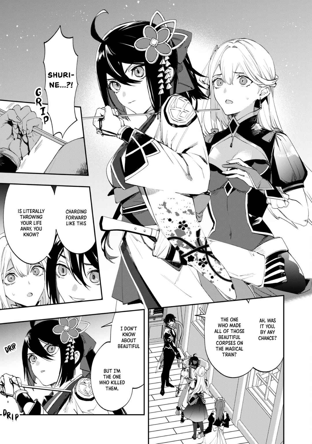 "Hitokiri" Shoujo Koushaku Reijou no Goei ni Naru Chapter 4 - Page 7