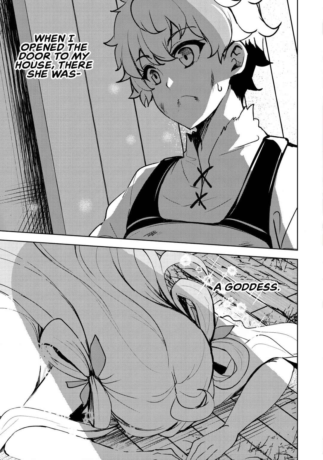 Dore dake Doryoku Shite mo Mannen Level 0 no Ore wa Tsuihou Sareta ~Shin no Teki to Yobareta Shounen wa, Shachiku Megami to Deatte Saikyou no Chikara wo Te ni Ireru~ Chapter 1 - Page 2