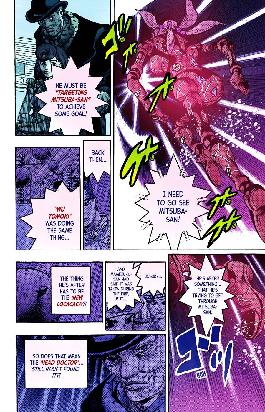 JoJo no Kimyou na Bouken: Part 8 - JoJolion Color-ban Chapter 91 - Page 11