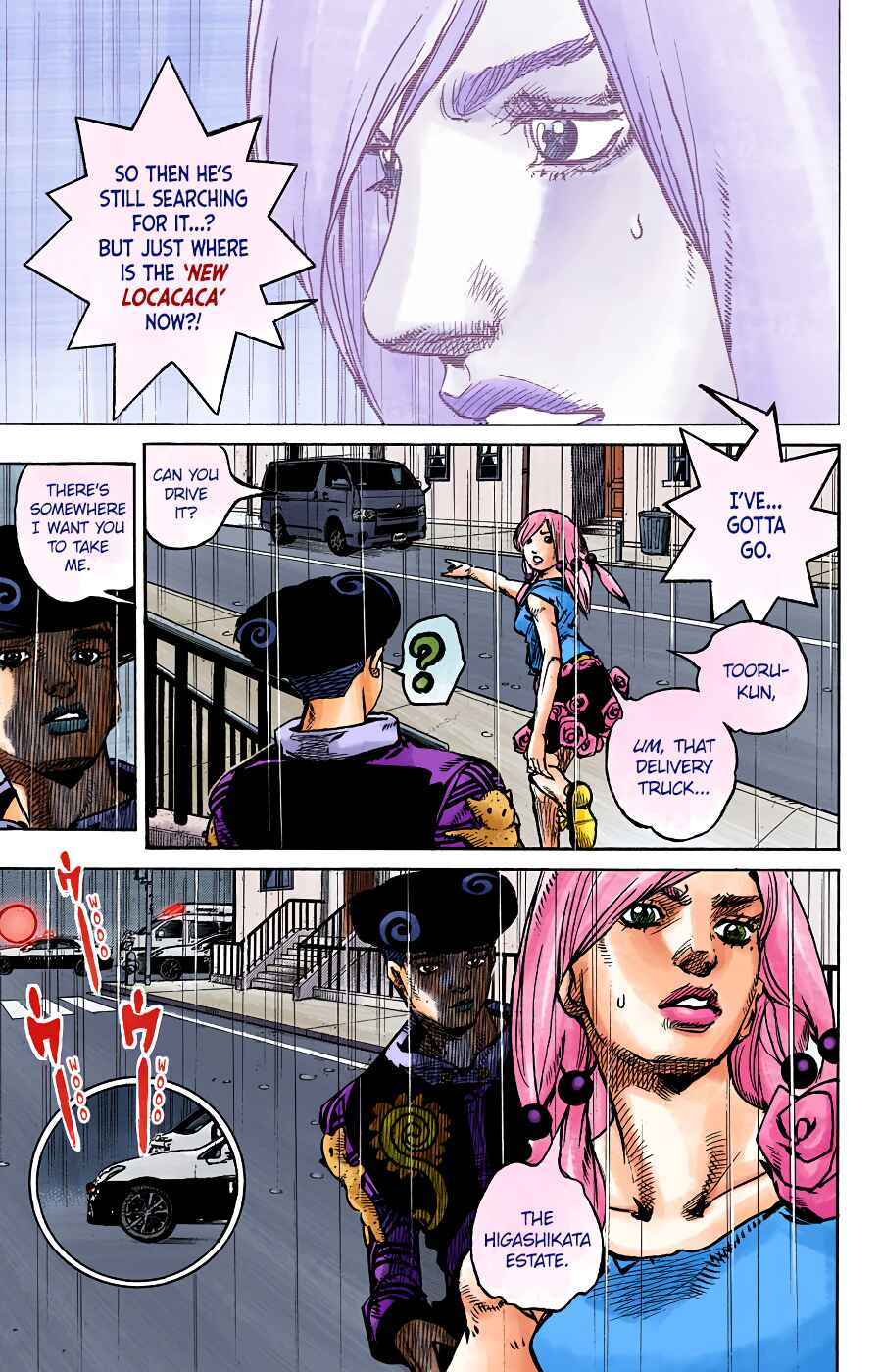 JoJo no Kimyou na Bouken: Part 8 - JoJolion Color-ban Chapter 91 - Page 12