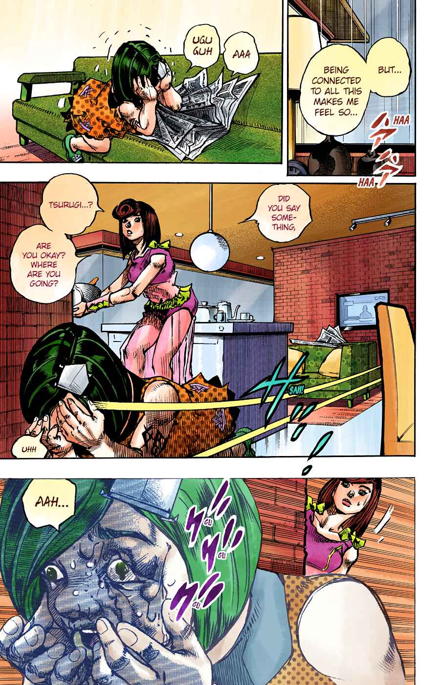 JoJo no Kimyou na Bouken: Part 8 - JoJolion Color-ban Chapter 91 - Page 14