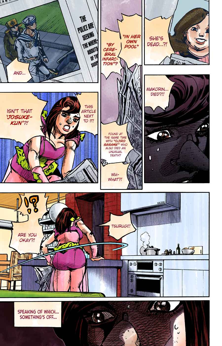 JoJo no Kimyou na Bouken: Part 8 - JoJolion Color-ban Chapter 91 - Page 16