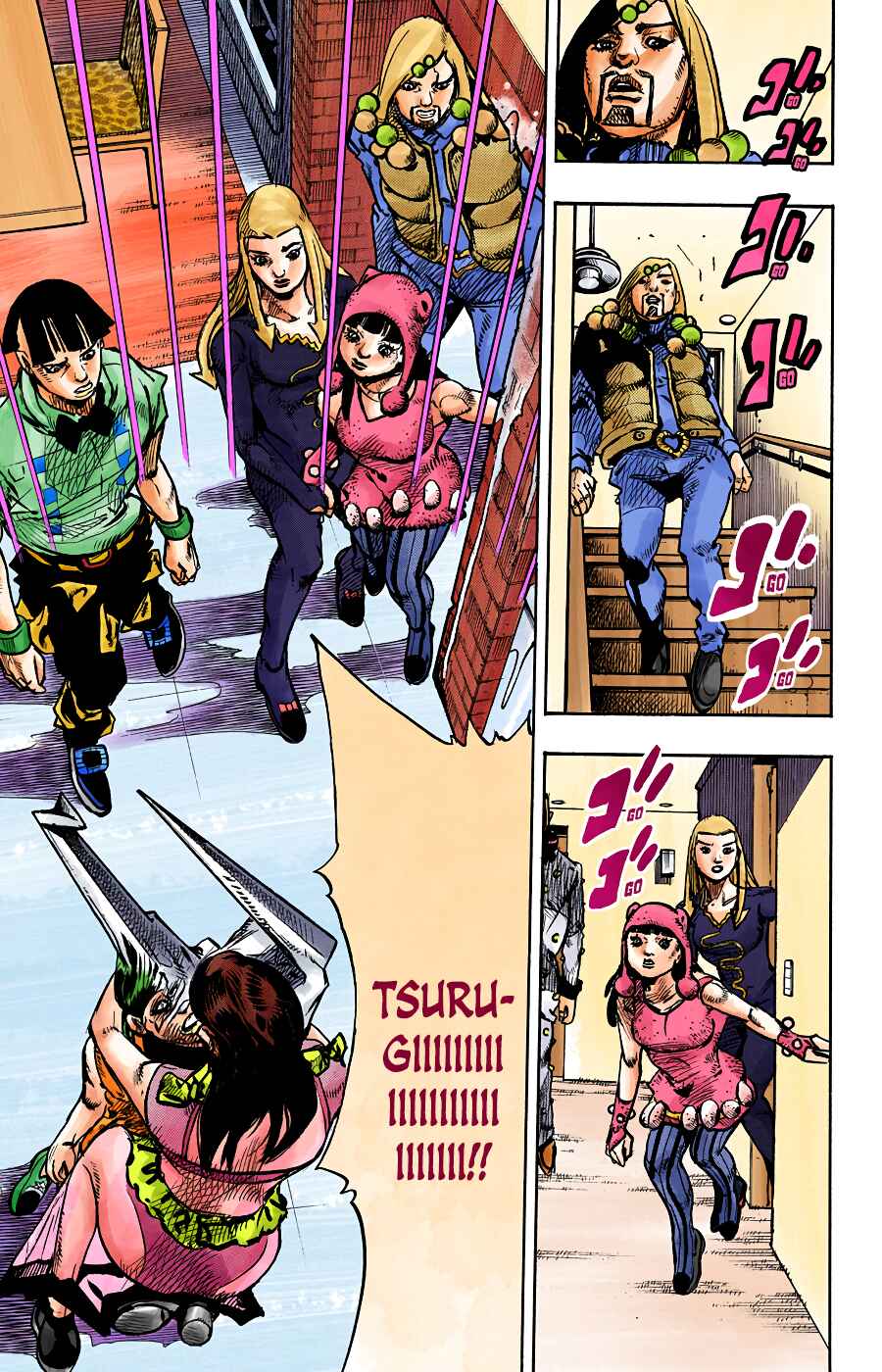 JoJo no Kimyou na Bouken: Part 8 - JoJolion Color-ban Chapter 91 - Page 35
