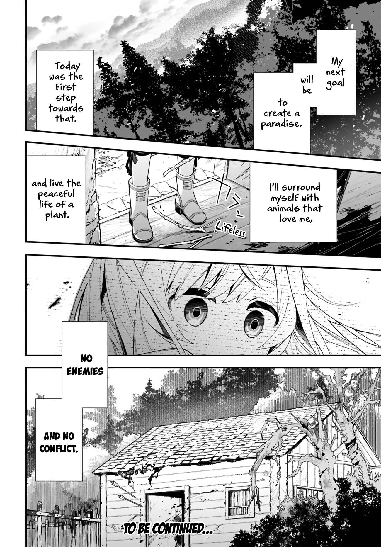Shokubutsu Monster Musume Nikki: Seijo datta Watashi ga Uragirareta Hate ni Alraune ni Tensei Shite Shimatta node, kore kara wa Kougousei o Shinagara Shizuka ni Shokubutsu Life o Sugoshimasu Chapter 2 - Page 33