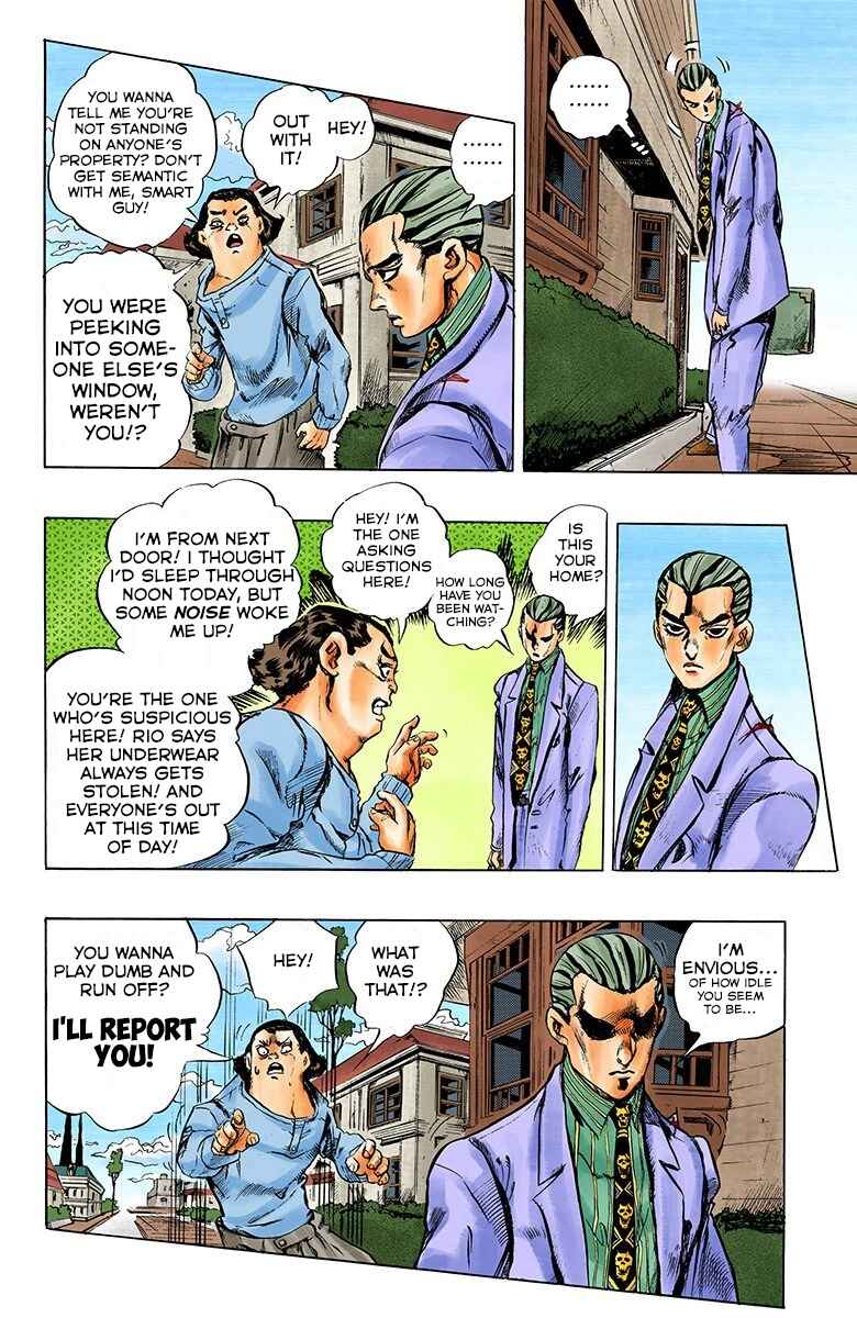 JoJo no Kimyou na Bouken: Part 4 - Diamond wa Kudakenai Color-ban Chapter 166 - Page 7