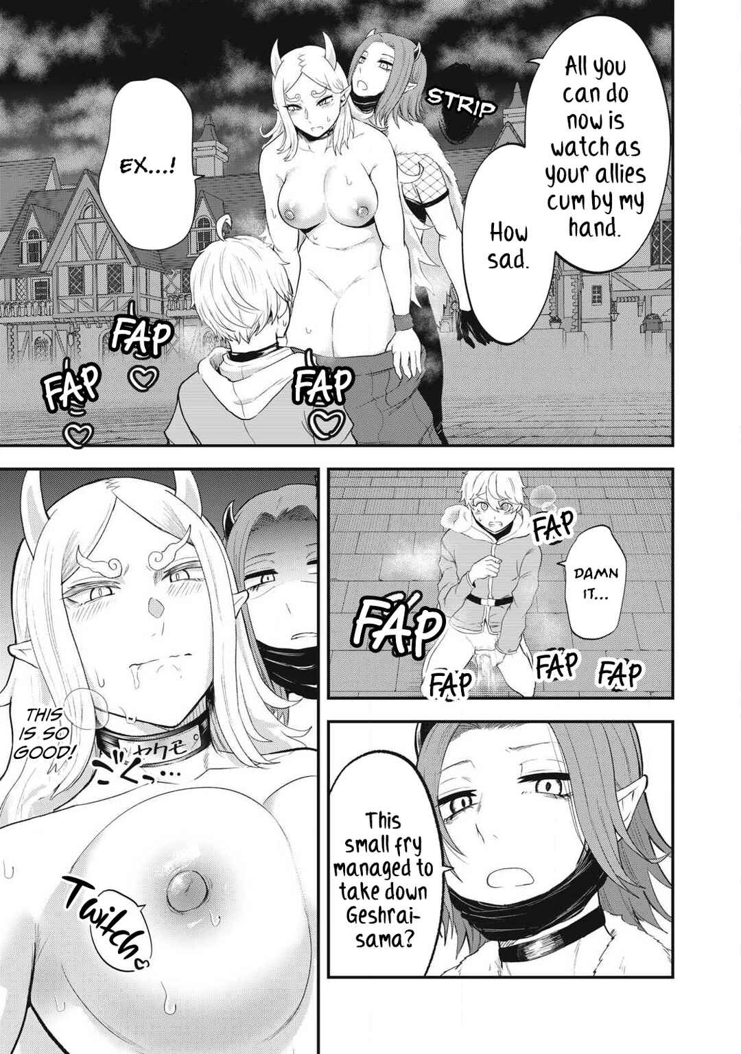 Sei-jun Ecstasy: XXX Shinai to Derarenai Heya de Mazoku o Buttaoshimasu Chapter 22 - Page 16