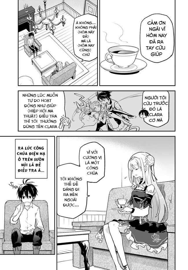 Henkyou-gurashi no Maou, Tensei Shite Saikyou no Majutsushi ni Naru Chapter 13 - Page 3