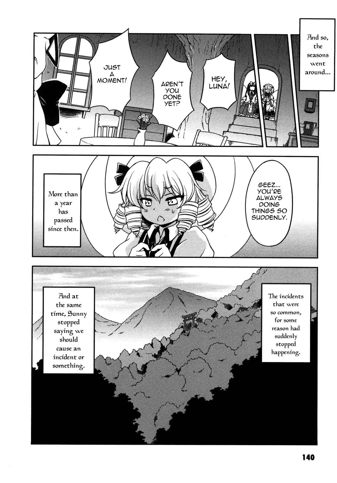 Touhou Sangetsusei ~ Strange and Bright Nature Deity. Chapter 8.5 - Page 13