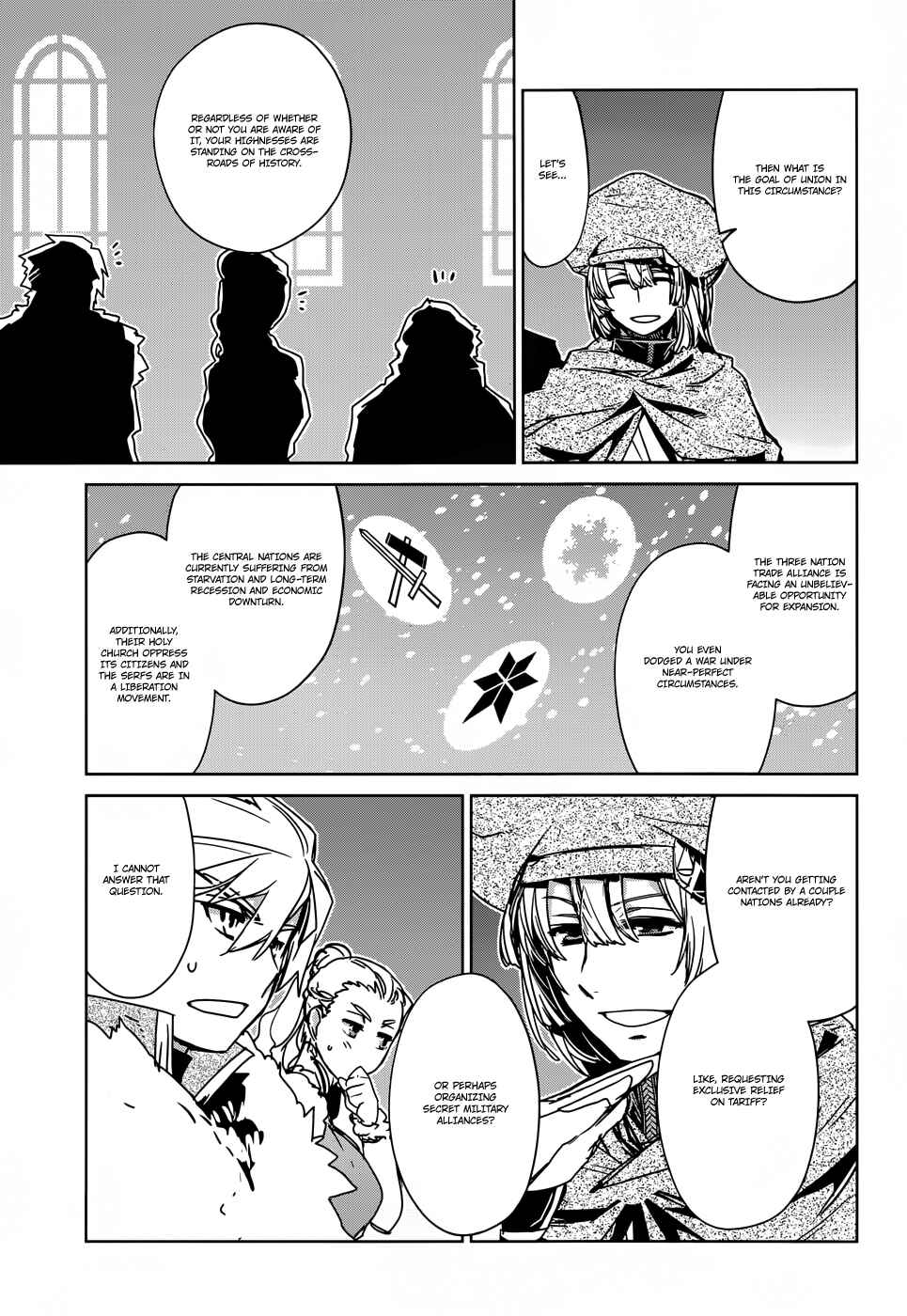 MAOYU : Archenemy and Hero “Become mine, Hero” “I refuse!” Chapter 23 - Page 17