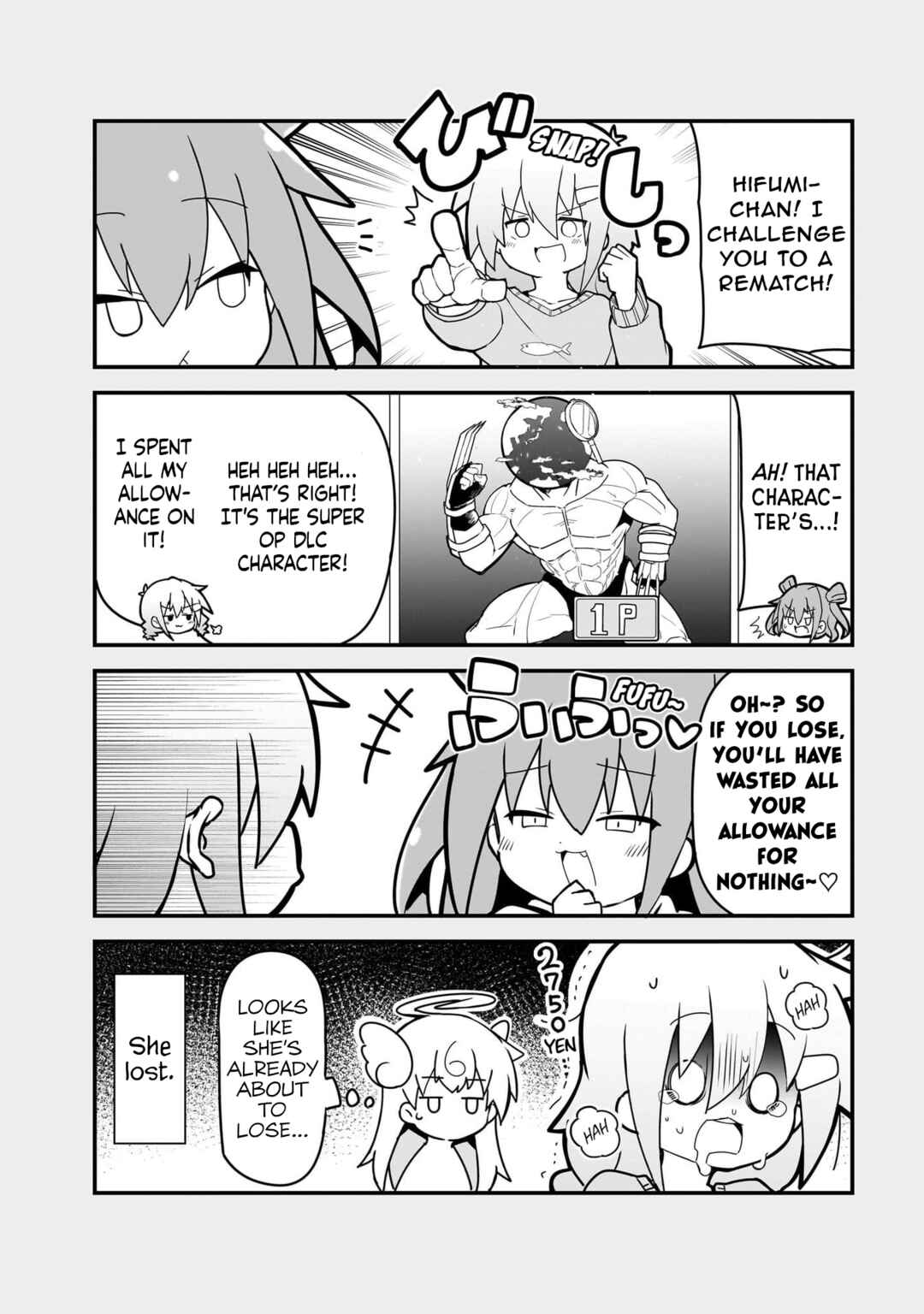 Mesugaki ga Watashi wo Wakarase ni Kuru node Mesugaki no Chikara wo Karite Kocchi mo Wakarase ni Ikimasu. Chapter 5.5 - Page 1