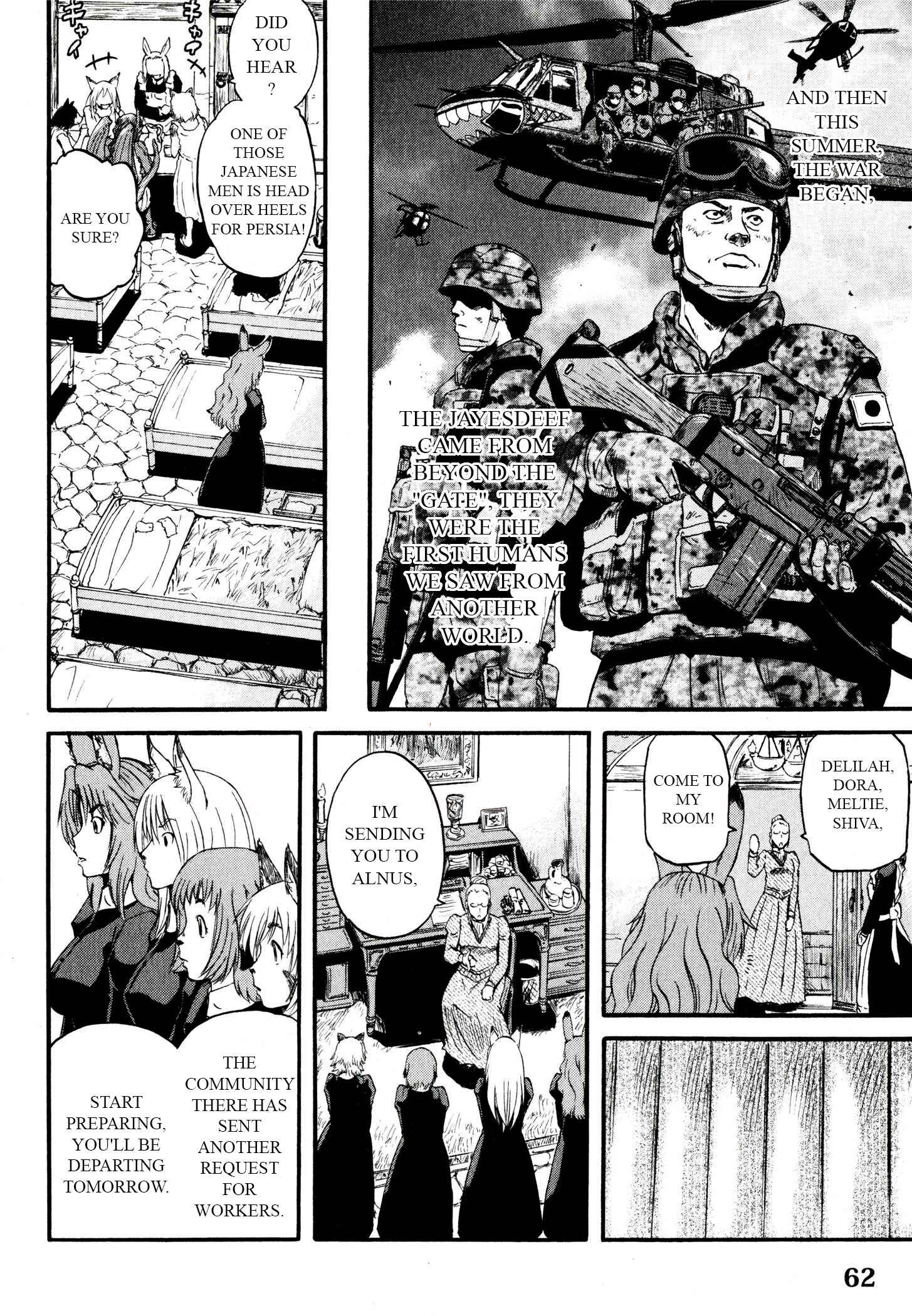 GATE - Jieitai Kanochi nite, Kaku Tatakaeri Chapter 39 - Page 17