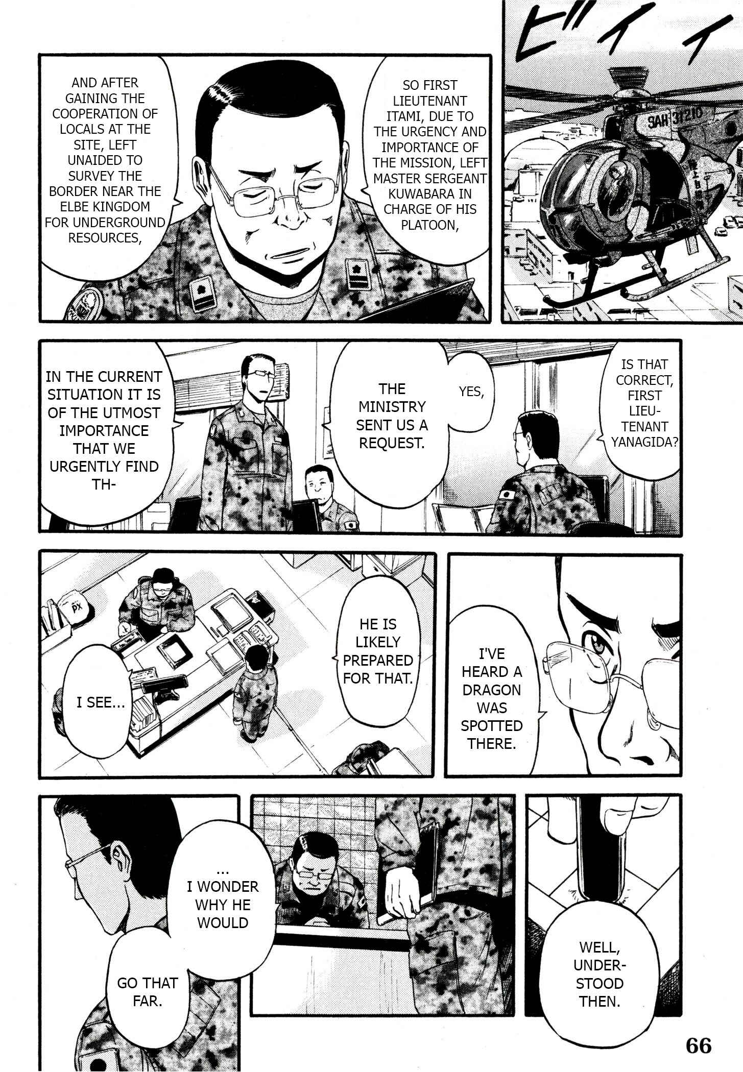 GATE - Jieitai Kanochi nite, Kaku Tatakaeri Chapter 39 - Page 21