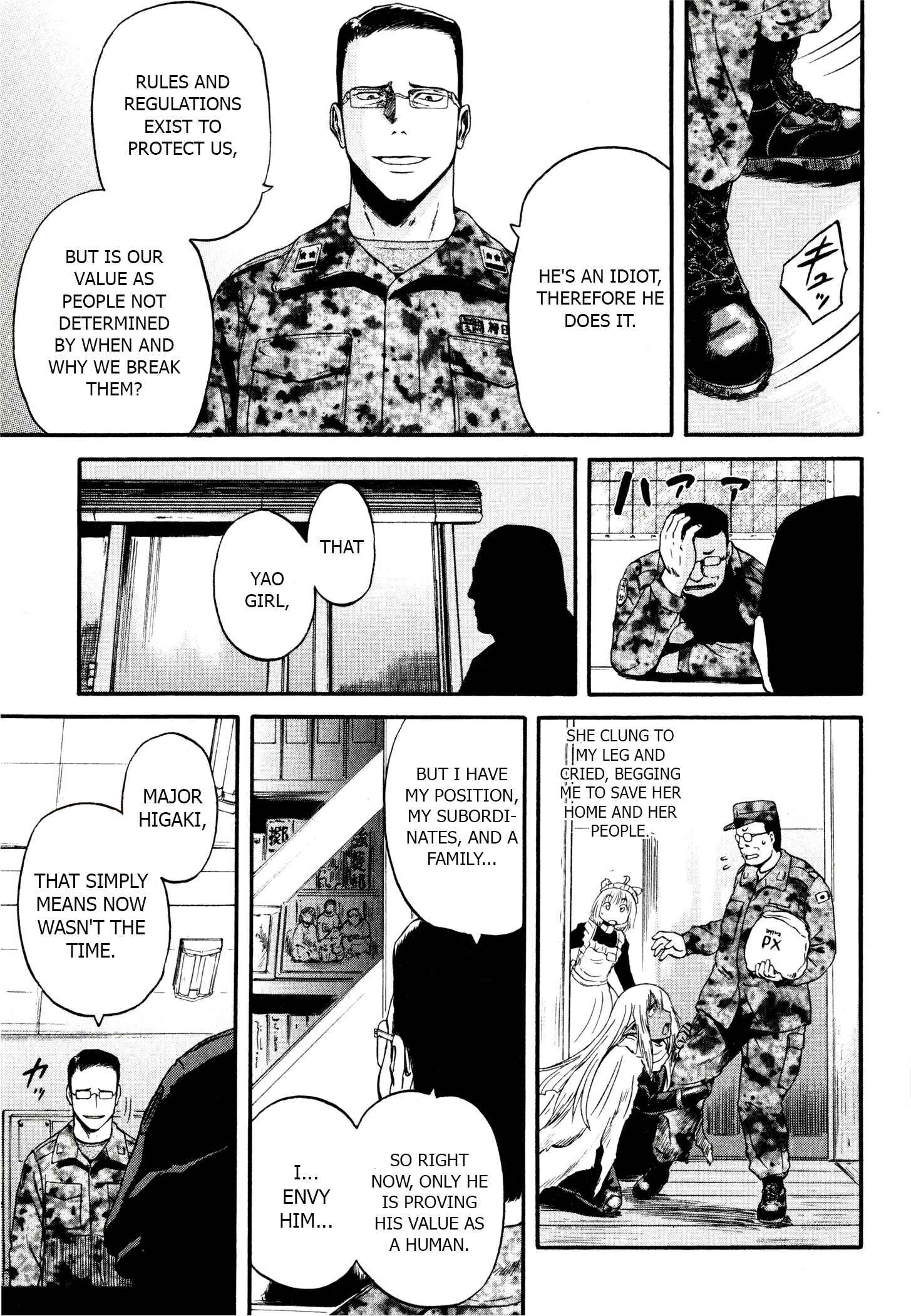 GATE - Jieitai Kanochi nite, Kaku Tatakaeri Chapter 39 - Page 22
