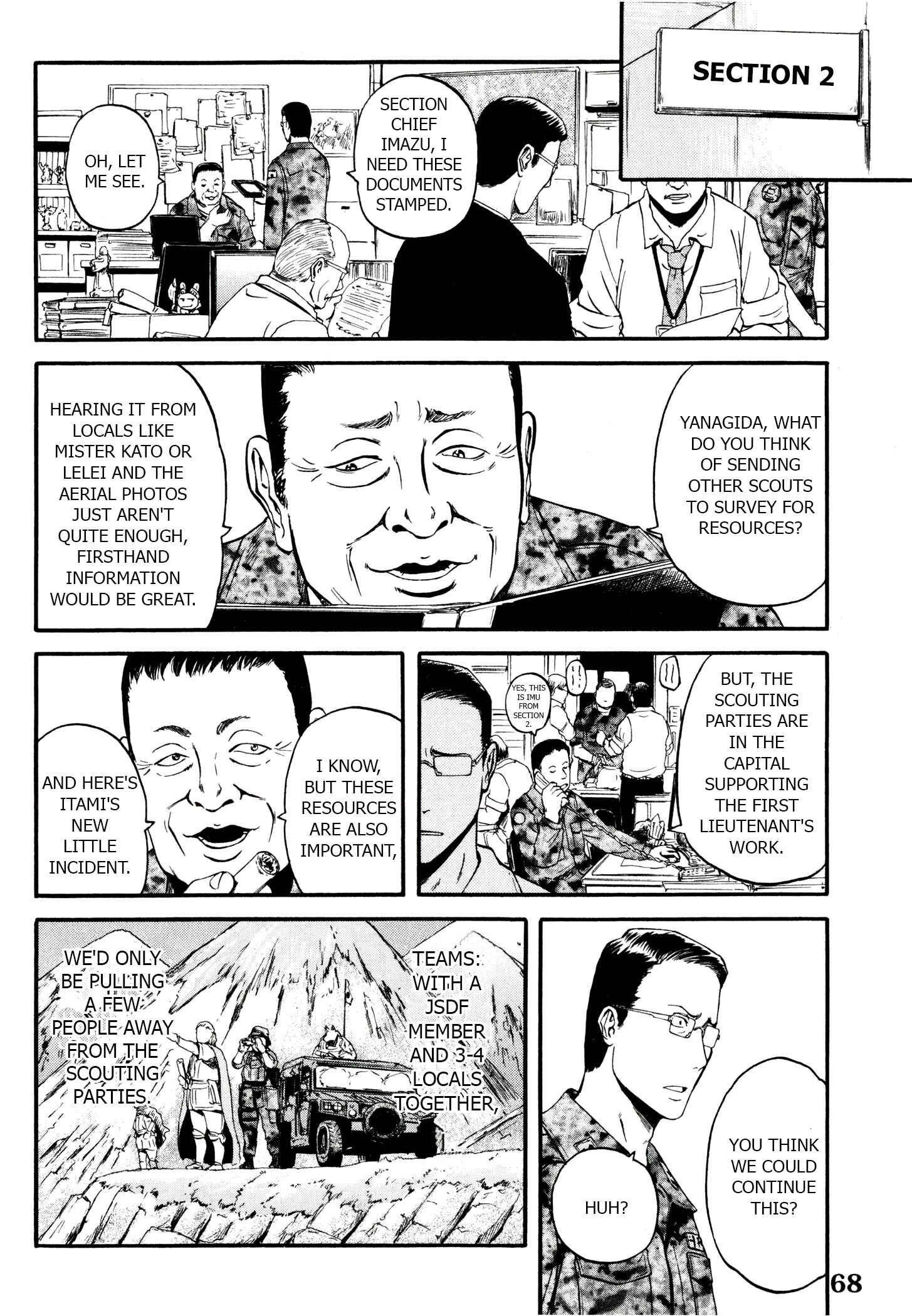 GATE - Jieitai Kanochi nite, Kaku Tatakaeri Chapter 39 - Page 23