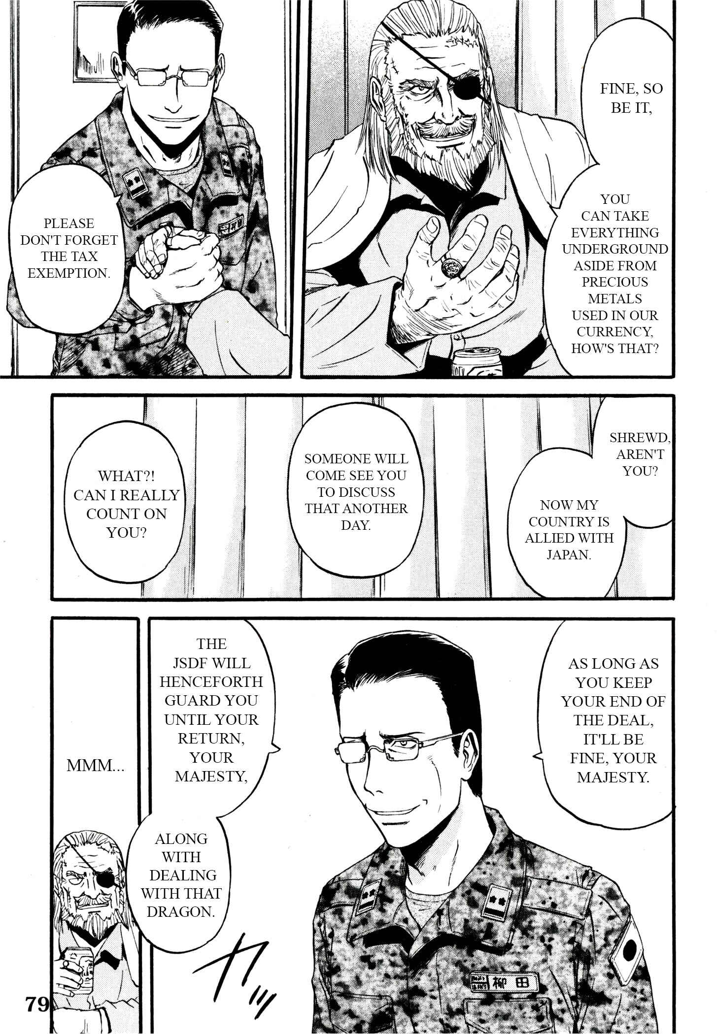 GATE - Jieitai Kanochi nite, Kaku Tatakaeri Chapter 39 - Page 34