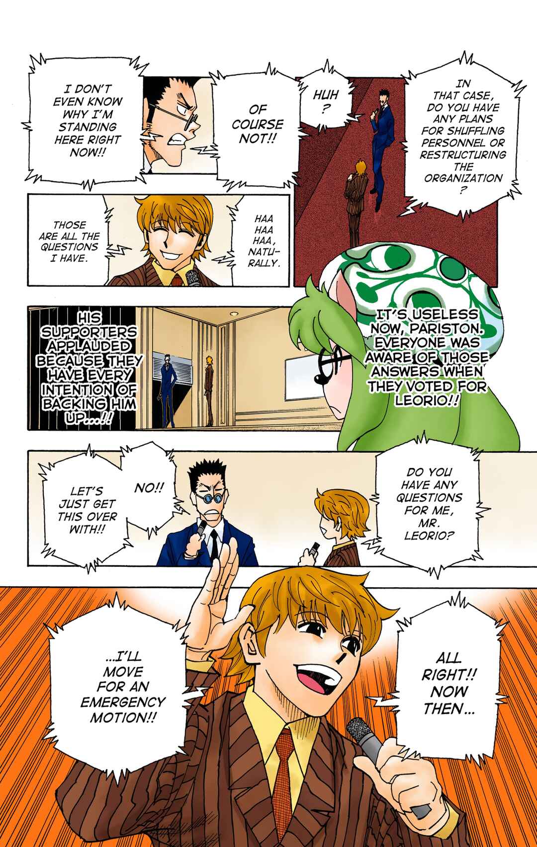 Hunter x Hunter (Official Colored) Chapter 334 - Page 4