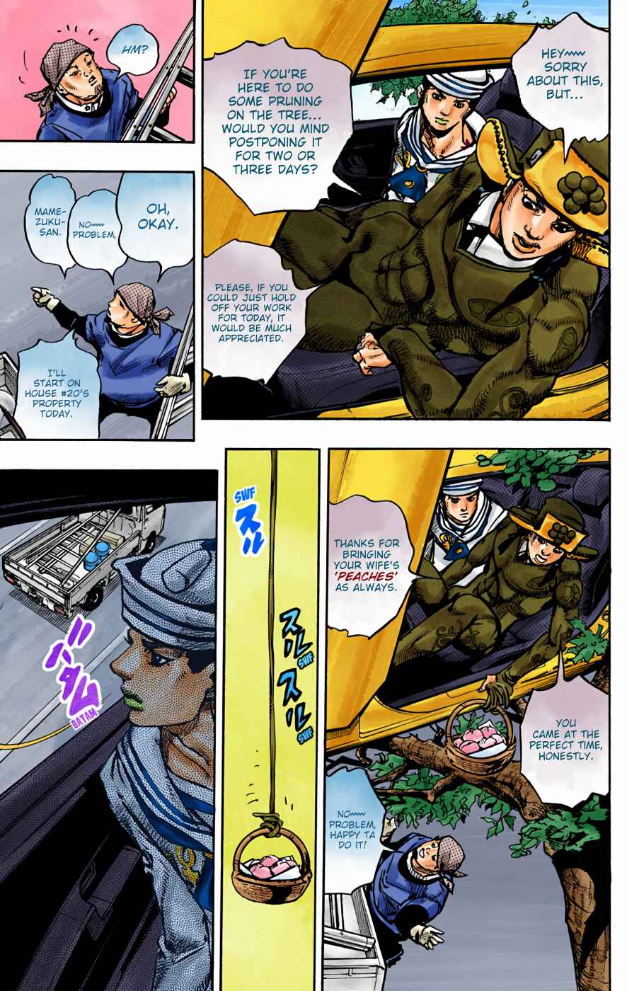 JoJo no Kimyou na Bouken: Part 8 - JoJolion Color-ban Chapter 89 - Page 10