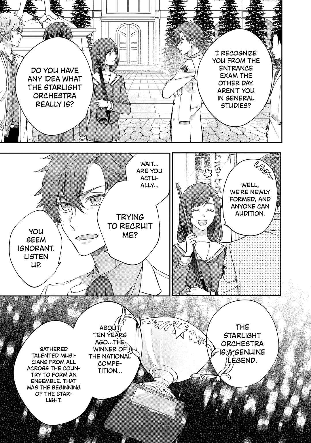 Kiniro no Corda - Starlight Orchestra -COMIC- Chapter 4 - Page 8