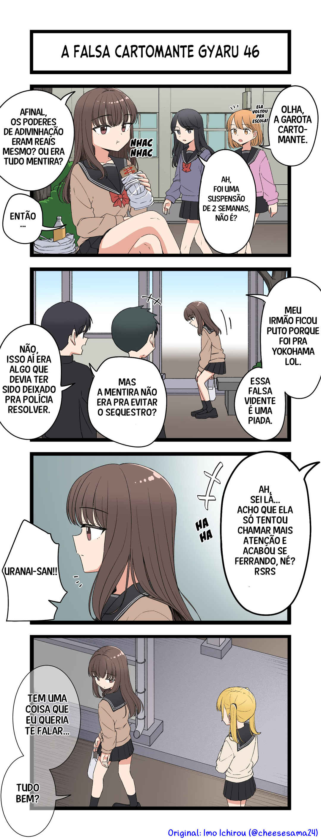 Phony Fortune-Telling Gyaru Chapter 46 - Page 4