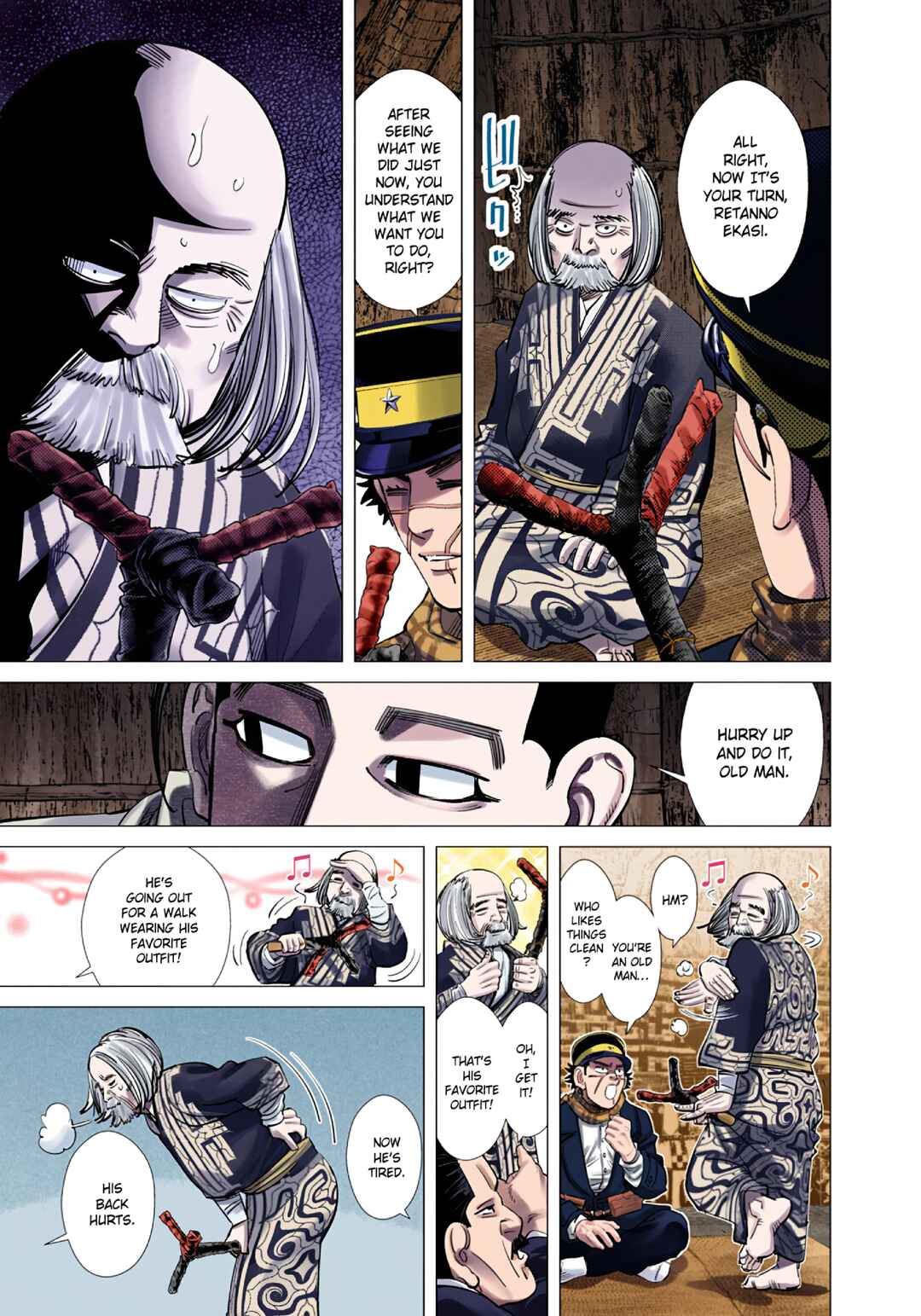 Golden Kamuy (Official Colored) Chapter 88 - Page 11
