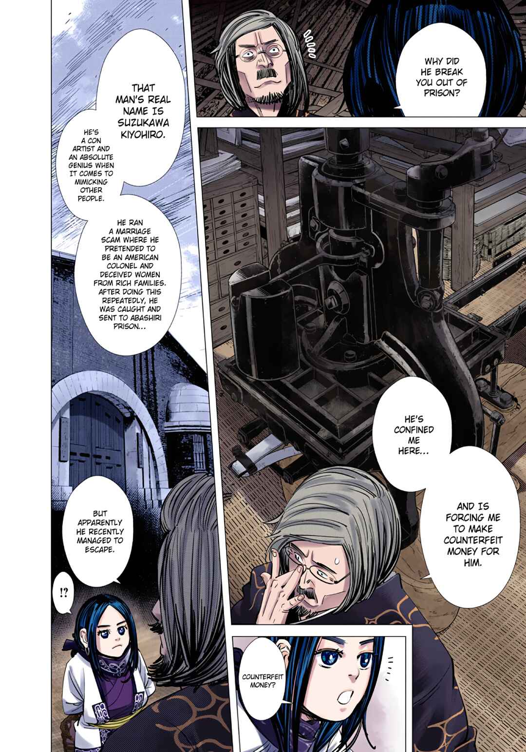Golden Kamuy (Official Colored) Chapter 88 - Page 6