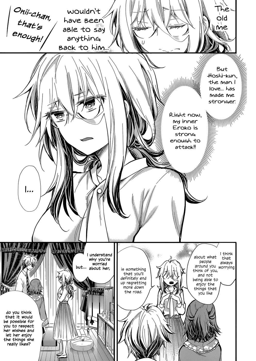 Shingeki no Eroko-san: Hen na Oneesan wa Danshi Kousei to Nakayoku Naritai Chapter 27 - Page 13