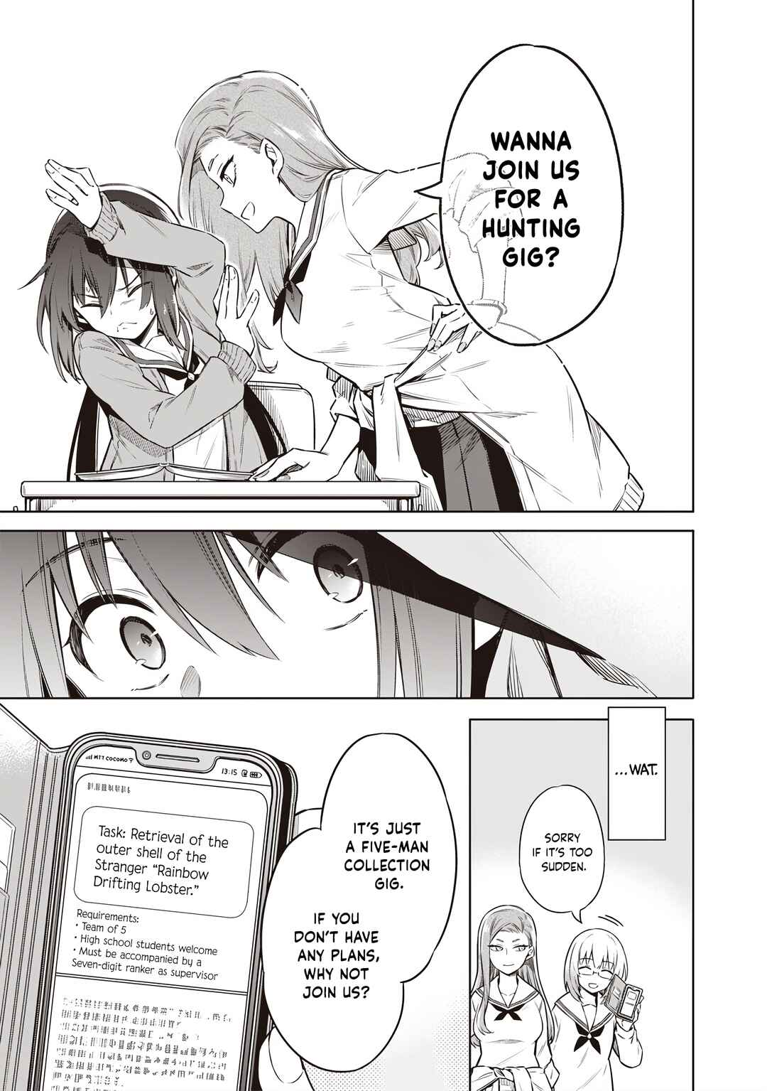 Toukyou KINOKO ~Sekai Ranking 1-i no Komyu-ryoku Saijaku JK~ Chapter 2 - Page 12