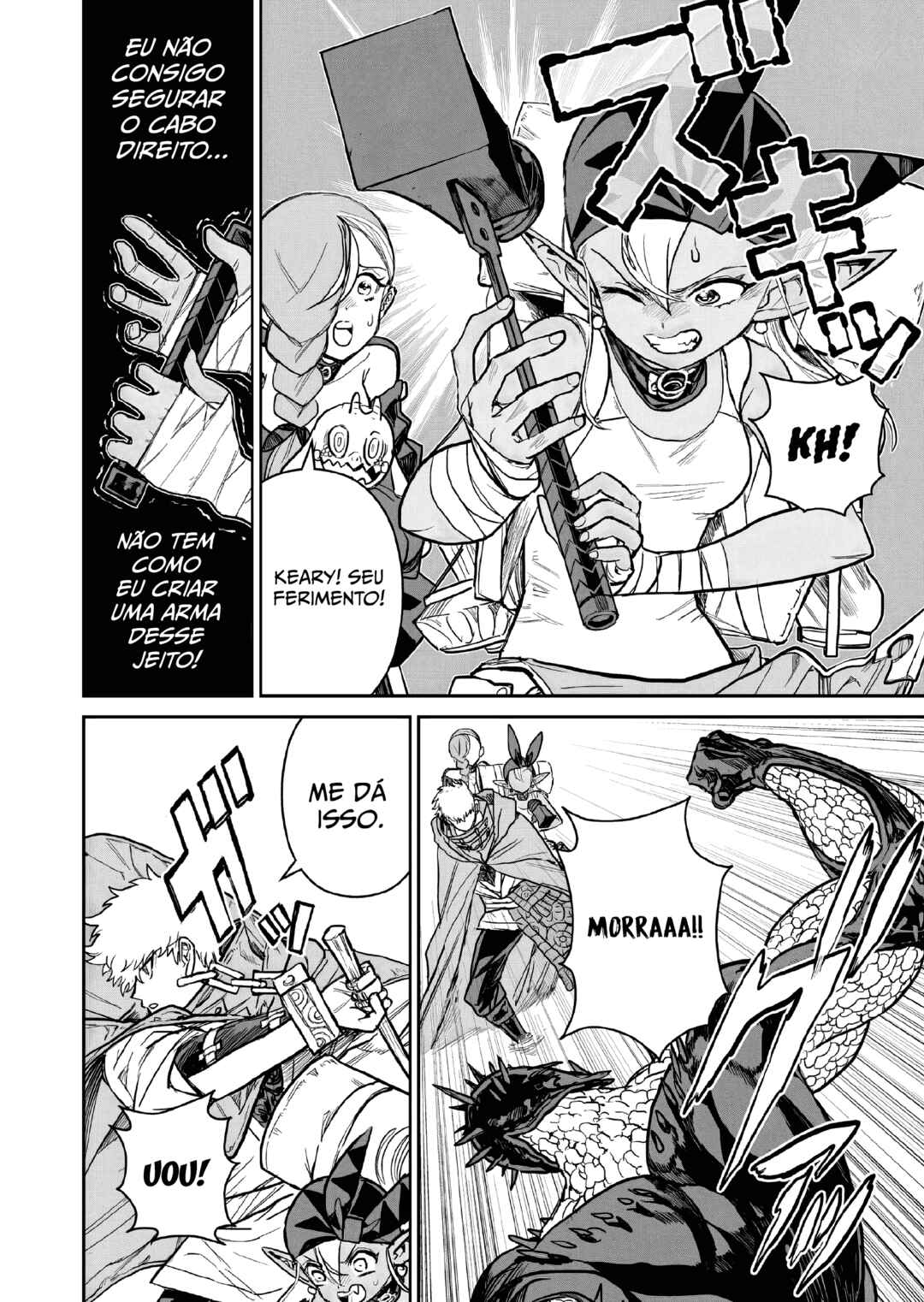 Abandoned: Tsuyosugite Buki ga Kowareru Yuusha to Buki Shokunin no Elf Chapter 23 - Page 10