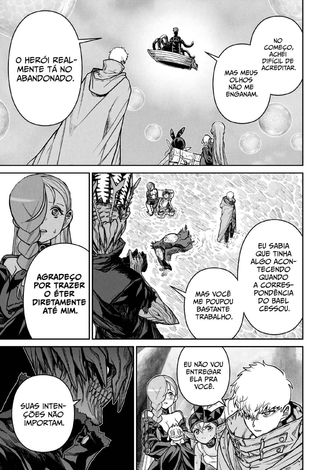 Abandoned: Tsuyosugite Buki ga Kowareru Yuusha to Buki Shokunin no Elf Chapter 23 - Page 13
