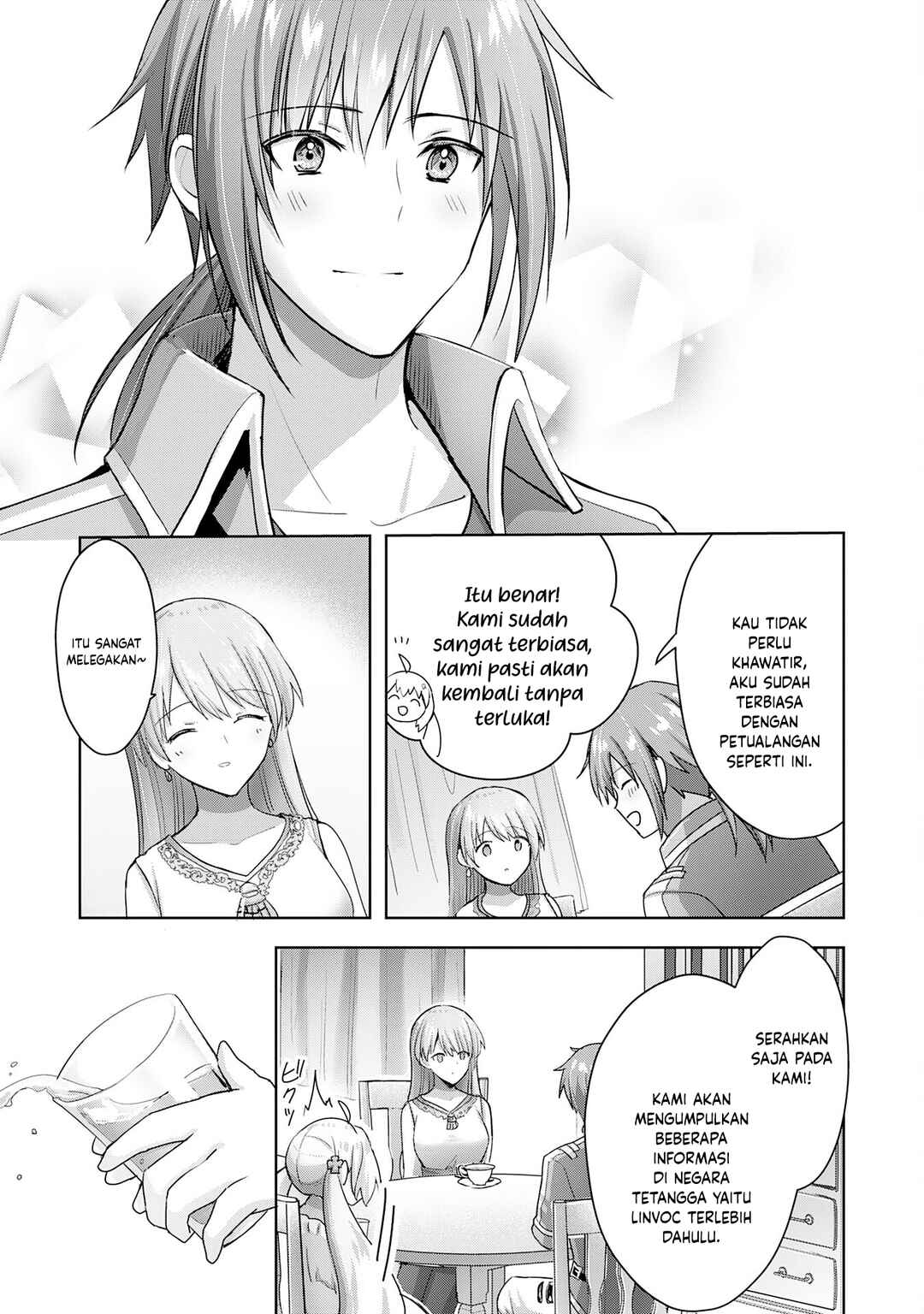 Uketsukejou ni Kokuhaku Shitakute Guild ni Kayoitsumetara Eiyuu ni Natteta Chapter 16 - Page 16