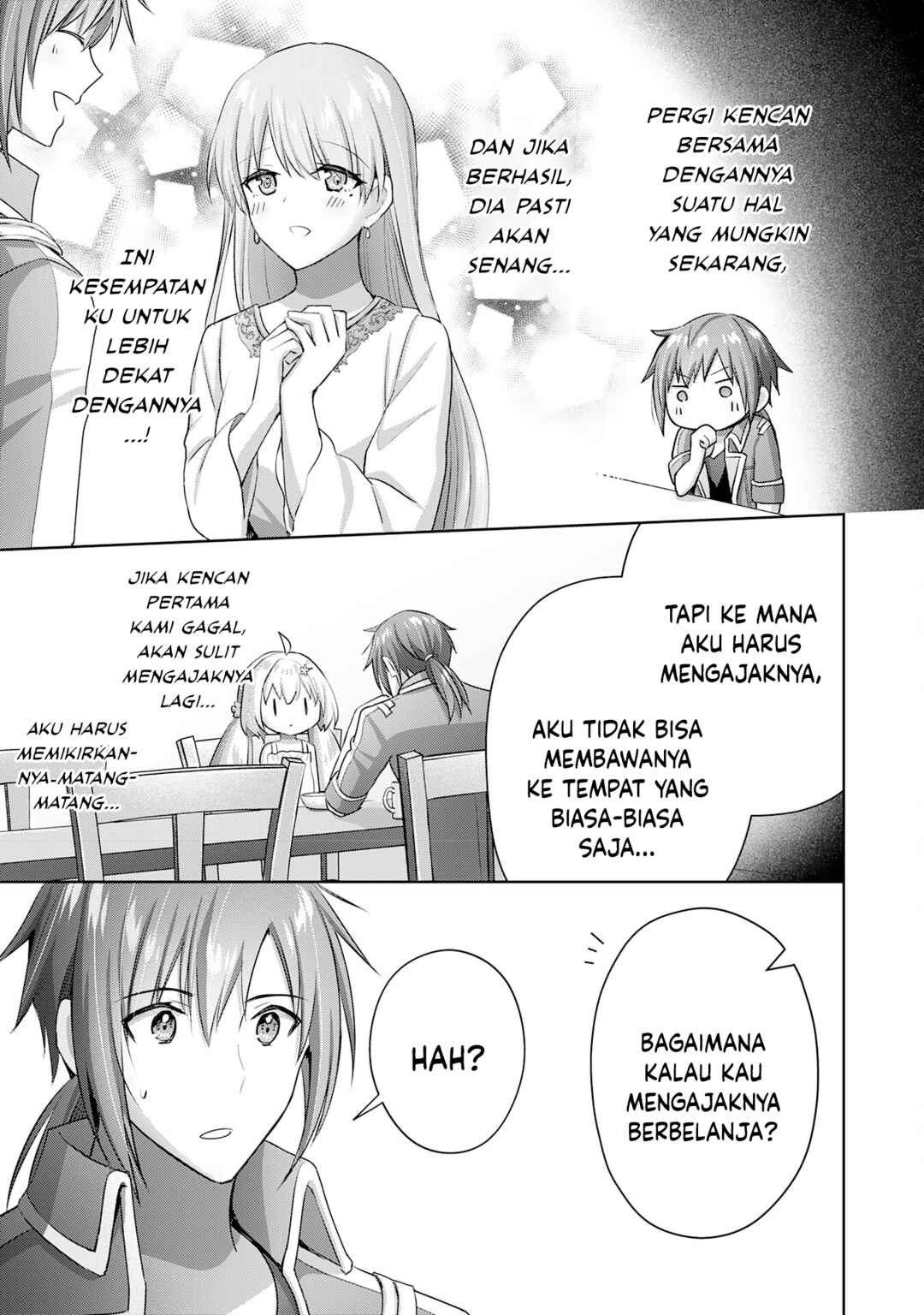 Uketsukejou ni Kokuhaku Shitakute Guild ni Kayoitsumetara Eiyuu ni Natteta Chapter 16 - Page 4