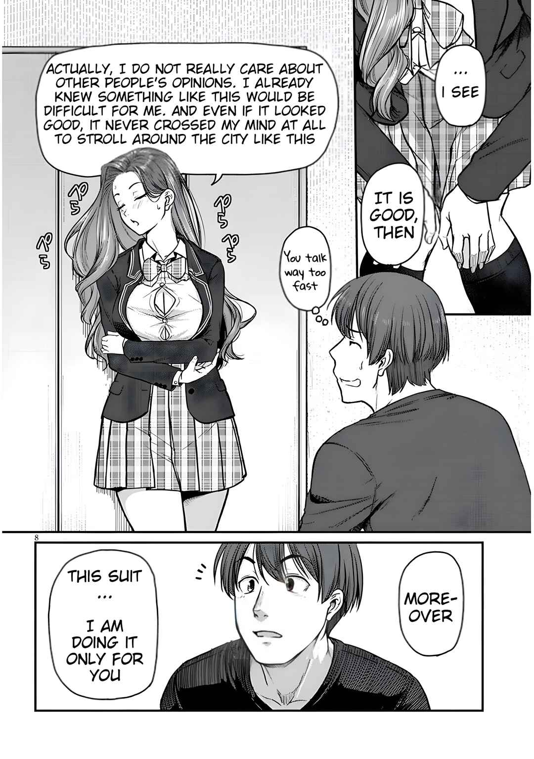 Shigotogaeri, Dokushin no Bijin Joushi ni Tanomarete Chapter 12 - Page 8