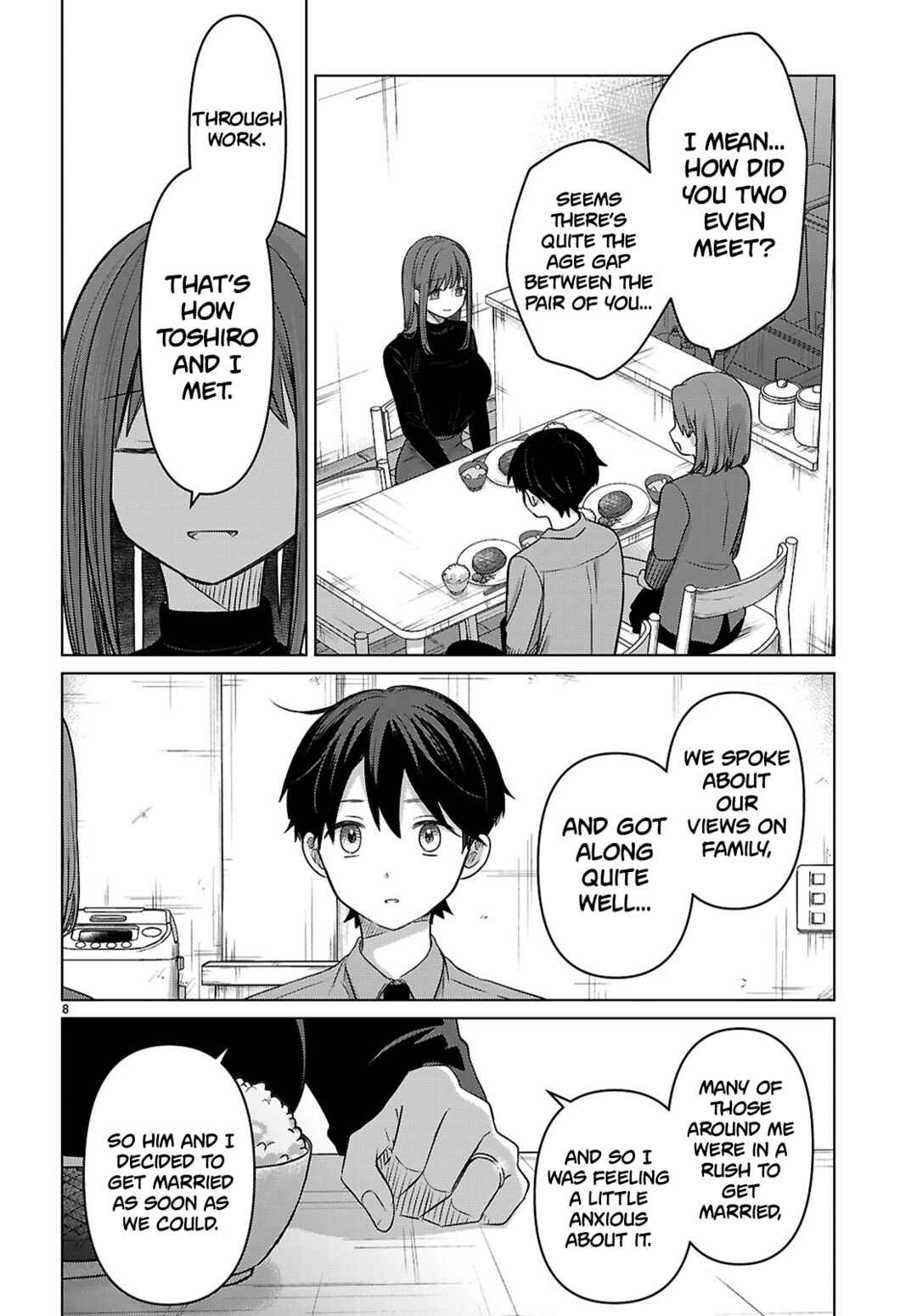Ai no Senbiki ~Mamakatsu Shitara Mama ga Dekita Hanashi~ Chapter 4 - Page 8