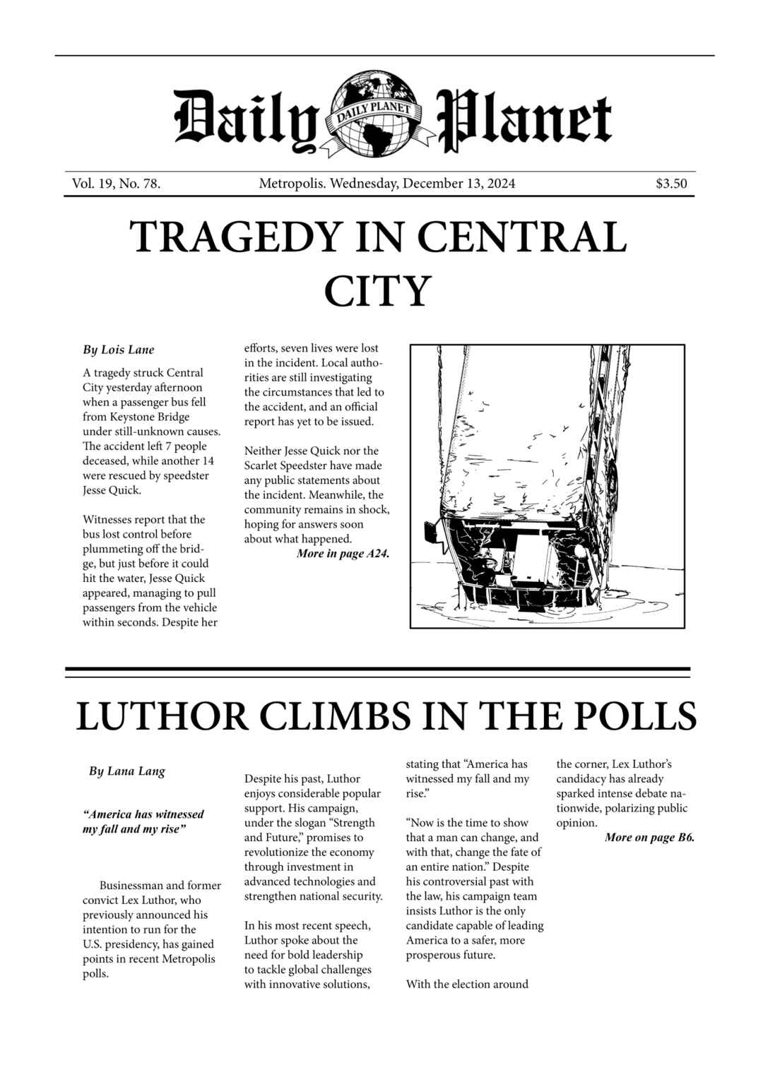 A bird, A plane, A man Chapter 1 - Page 35