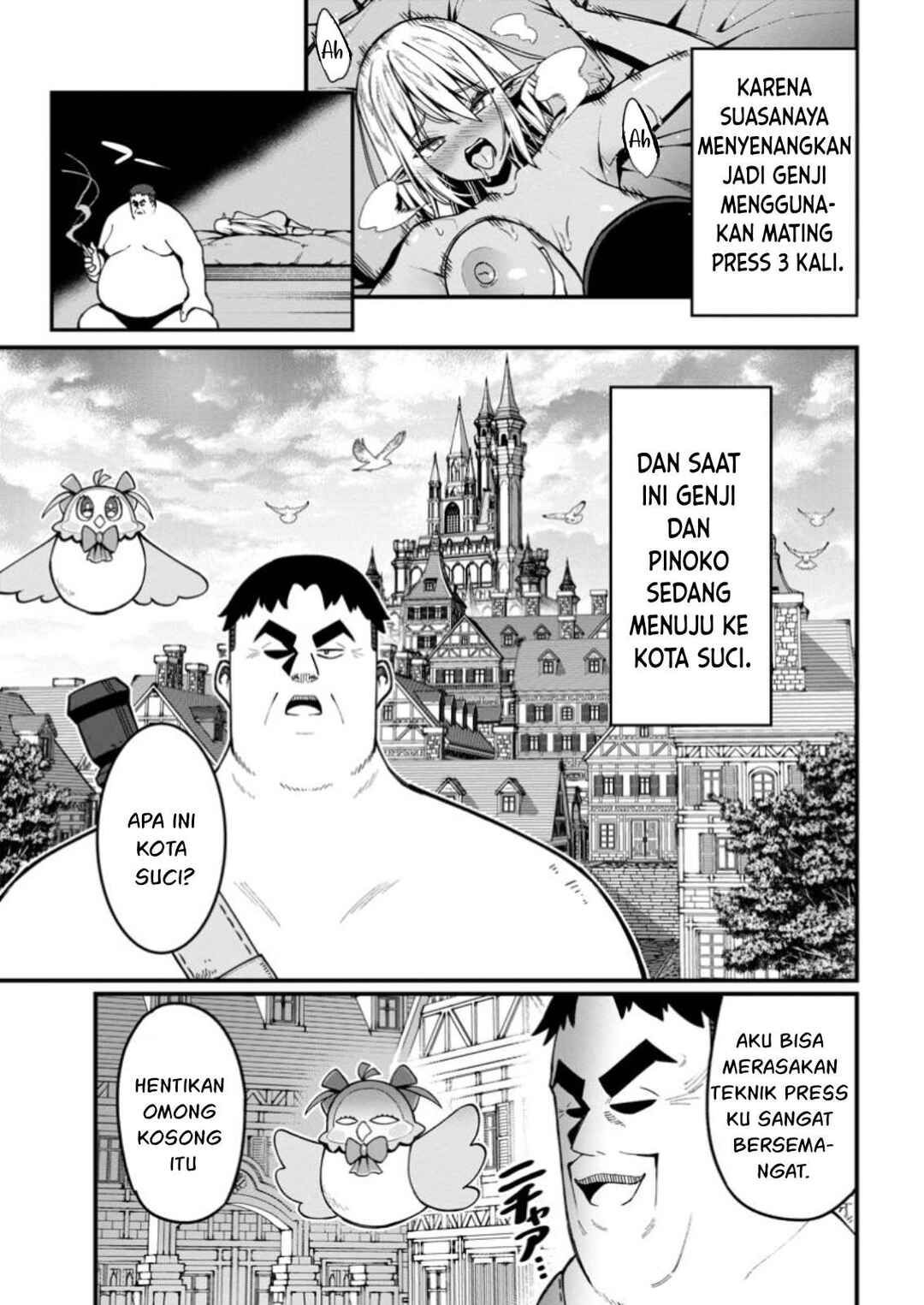 Harem Ou no Isekai Press Manyuuki: Saikyou Musou no Ojisan wa Arayuru Shuzoku o Yome ni suru Chapter 6 - Page 26
