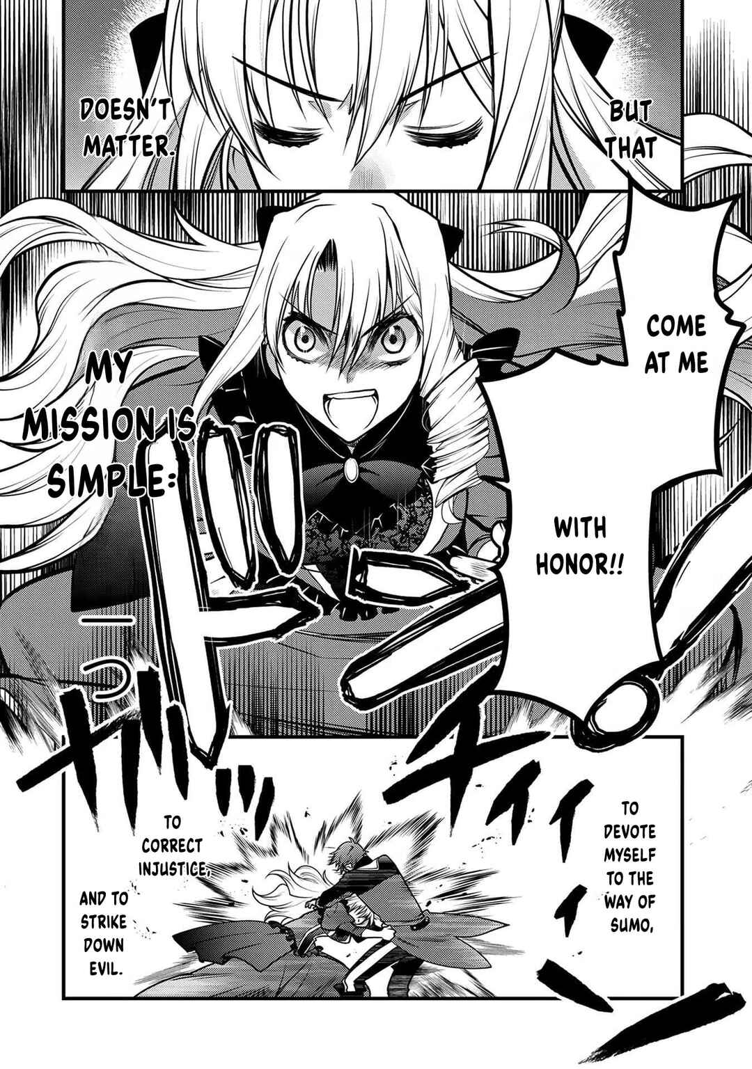 Oozumou Reijou ~Seijo ni Hirateuchi wo Kuratta Shunkan Sumou Budatta Zense wo Omoidashita Akuyaku Reijou no Watashi wa sute Neko Ouji ni Chanko wo Furumaitai Haadosukoidosukoi~ Chapter 1 - Page 23