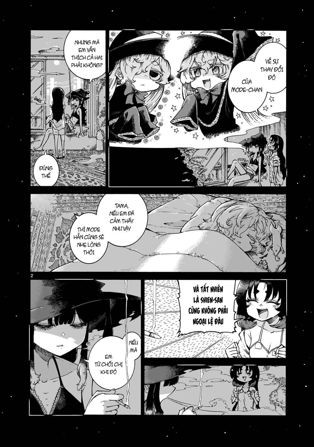 Majo to Kyurasu Chapter 9.1 - Page 3