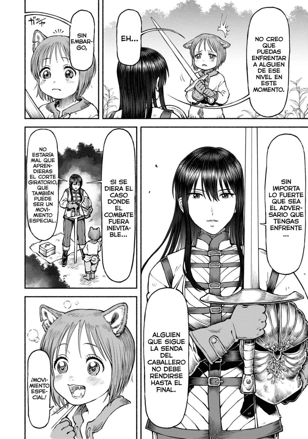 Onna Kishi to Kemomimi no Ko Chapter 40 - Page 4