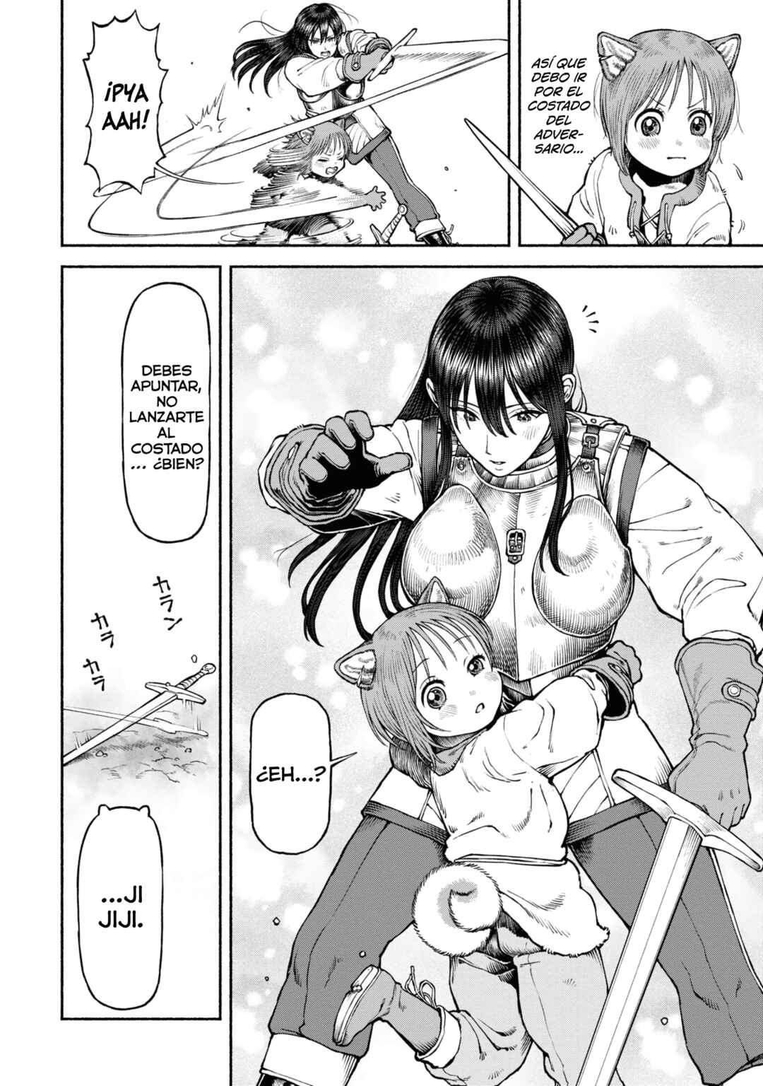 Onna Kishi to Kemomimi no Ko Chapter 40 - Page 6