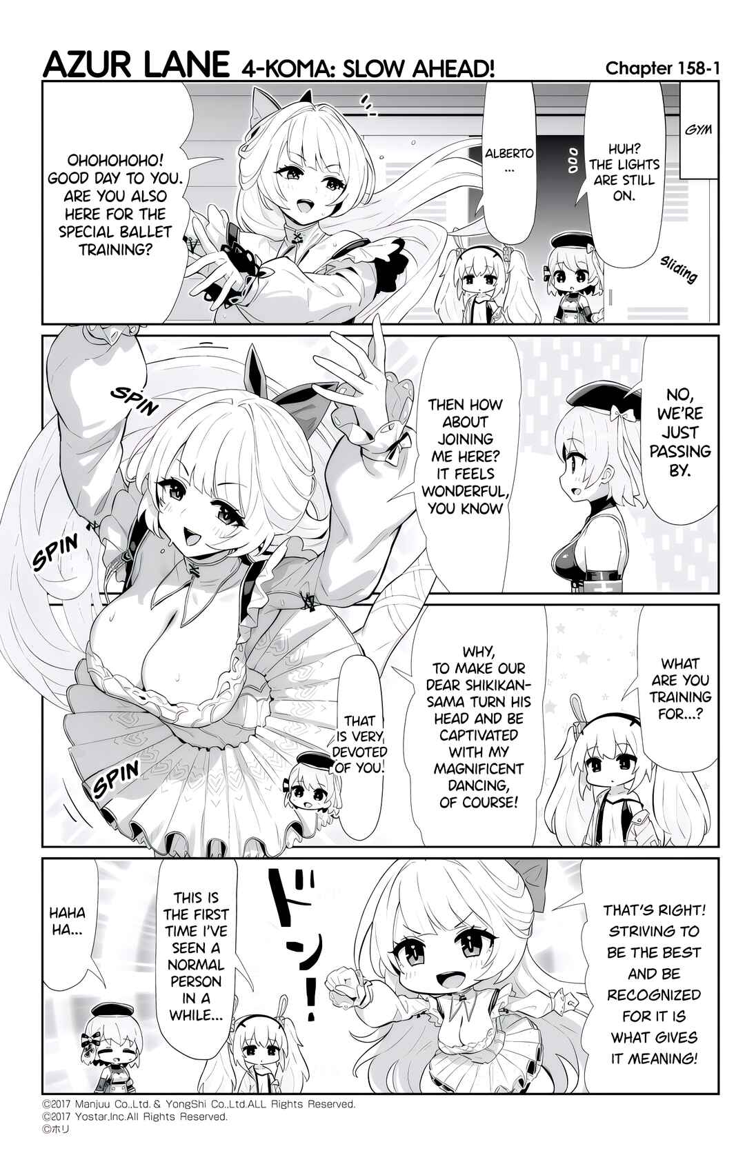 Azur Lane: Bisoku Zensin! Chapter 158 - Page 1