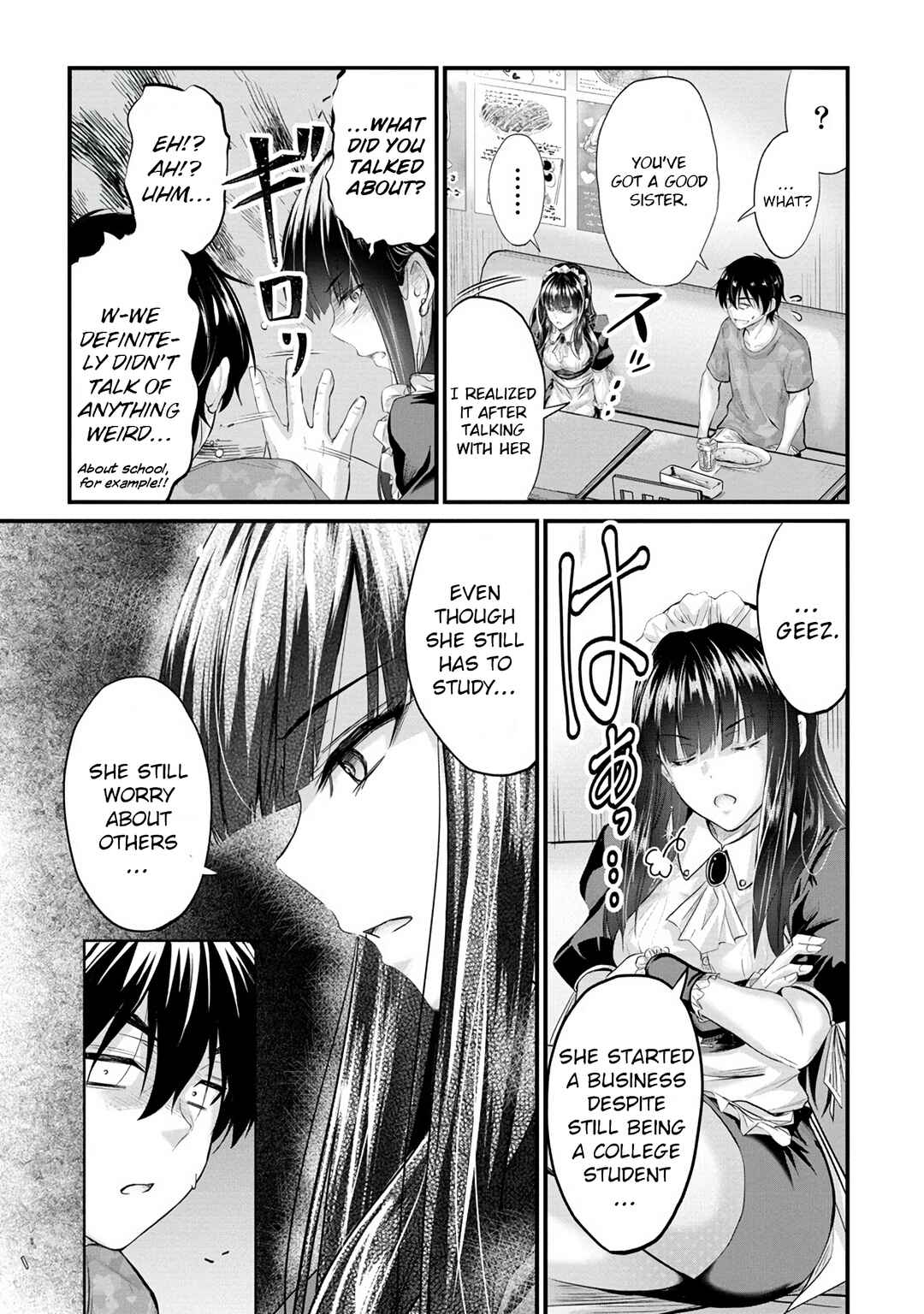 Osabori Jouzuna Komukai-san wa Ore wo Nogasanai!! Chapter 11 - Page 14