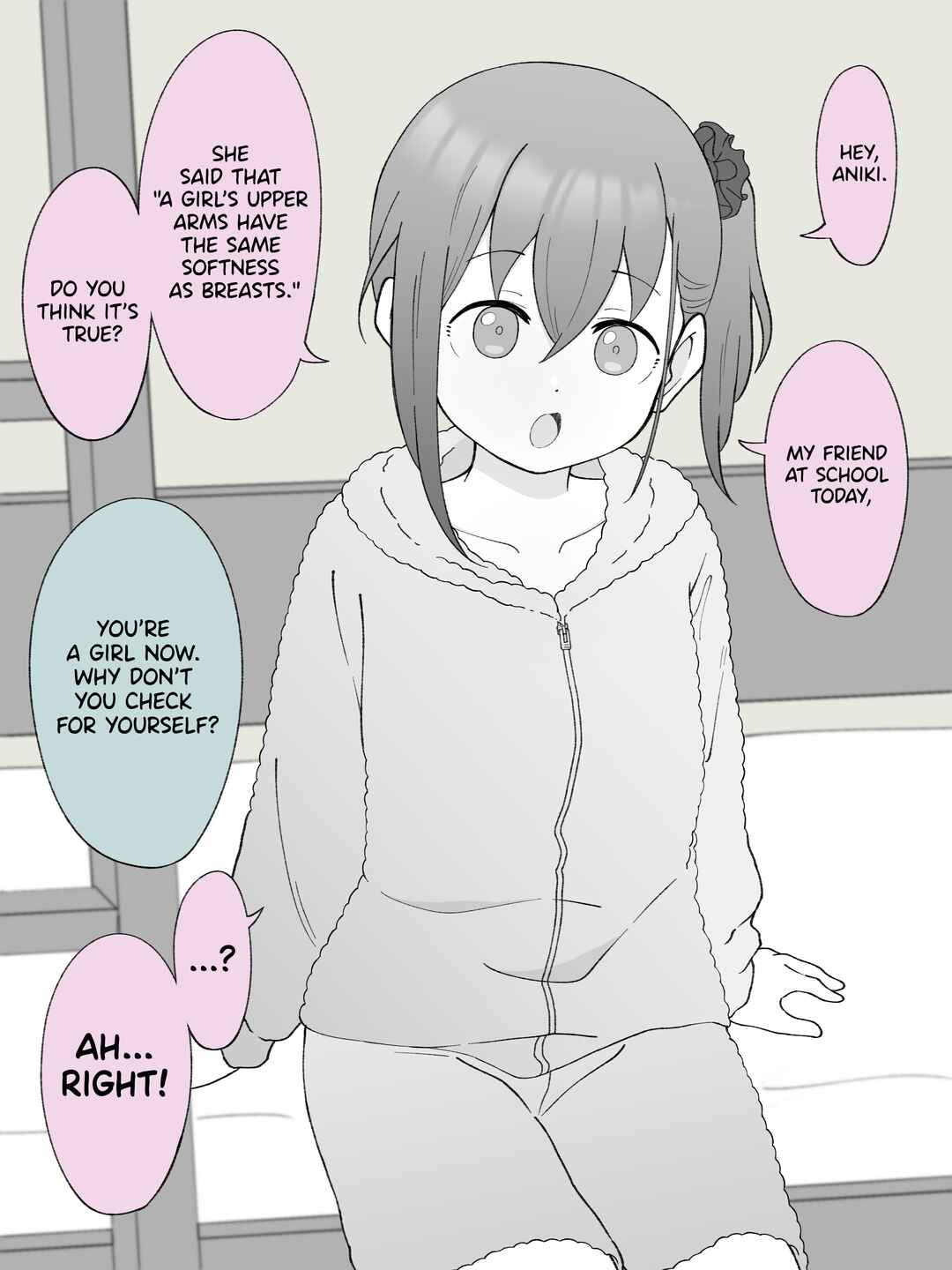 Aniki no Kanojo ni Naru, Onnanoko ni Nacchatta Otouto Chapter 85 - Page 1