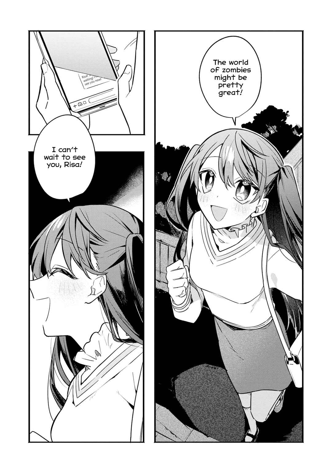 Hajimete no Otomodachi wa Zombie deshita Chapter 8 - Page 12
