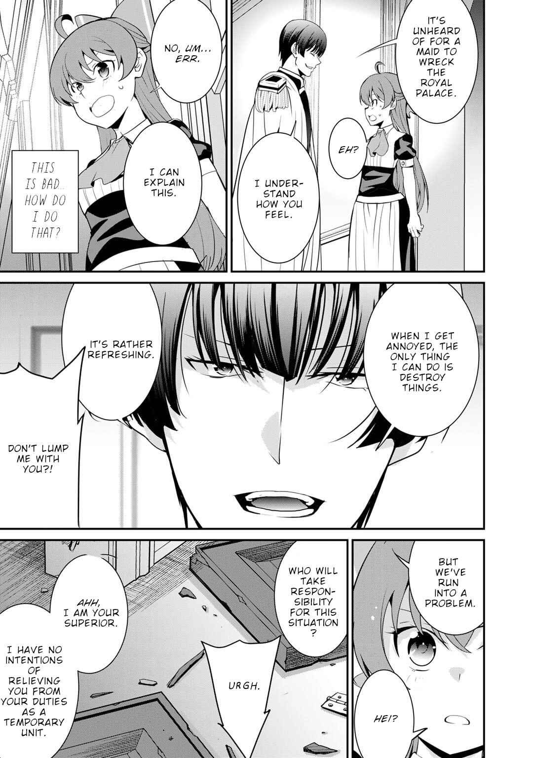 Saikyou no Kurokishi ♂, Sentou Maid ♀ ni Tenshoku Shimashita Chapter 62 - Page 9