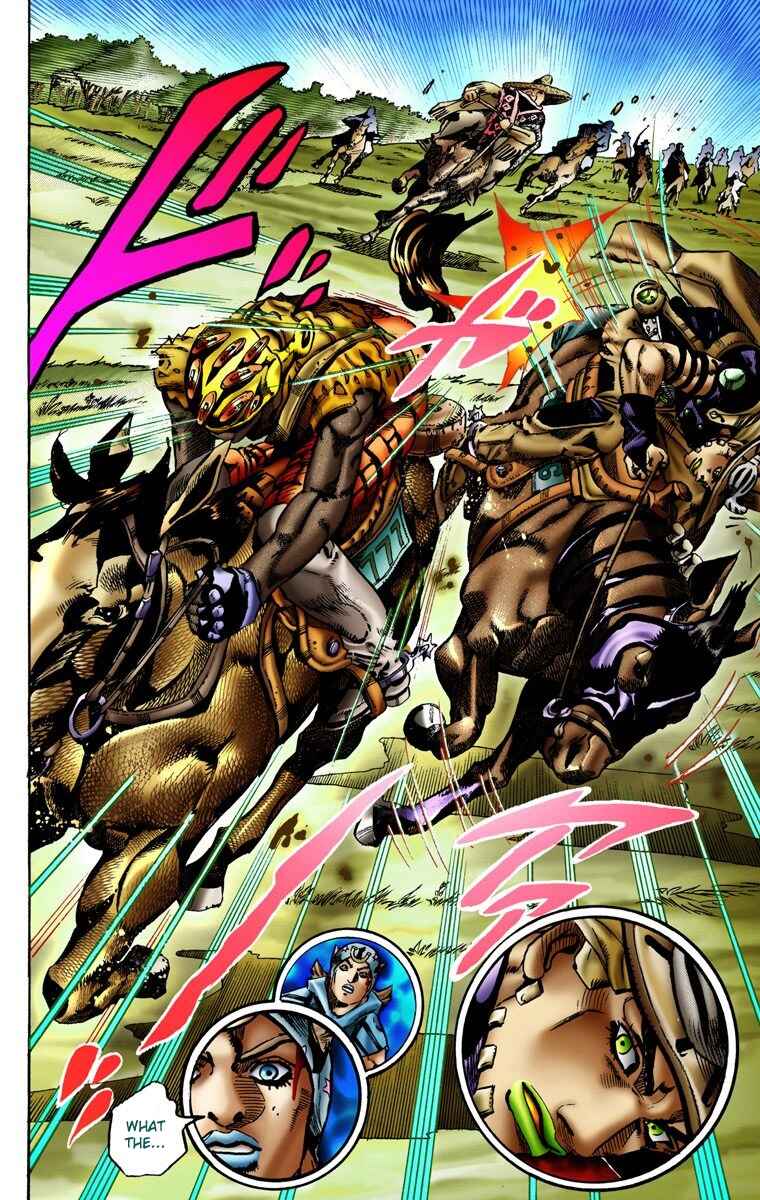 JoJo no Kimyou na Bouken: Part 7 - Steel Ball Run Color-ban Chapter 9 - Page 11