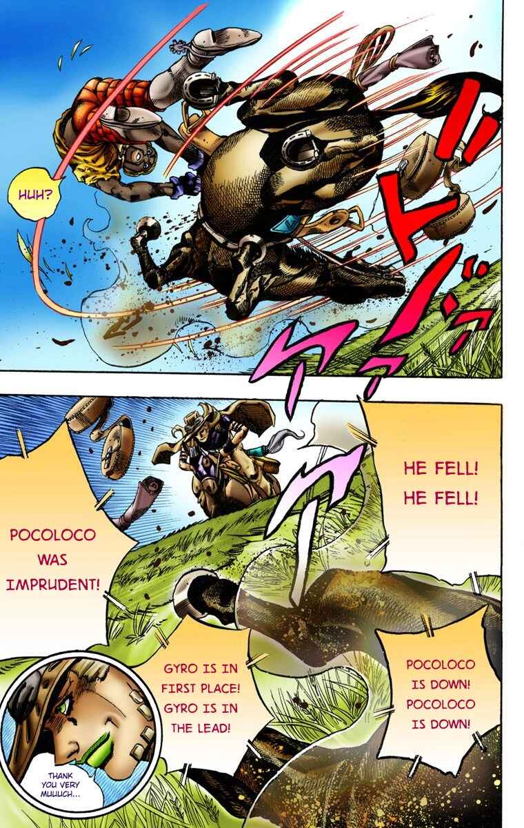 JoJo no Kimyou na Bouken: Part 7 - Steel Ball Run Color-ban Chapter 9 - Page 18
